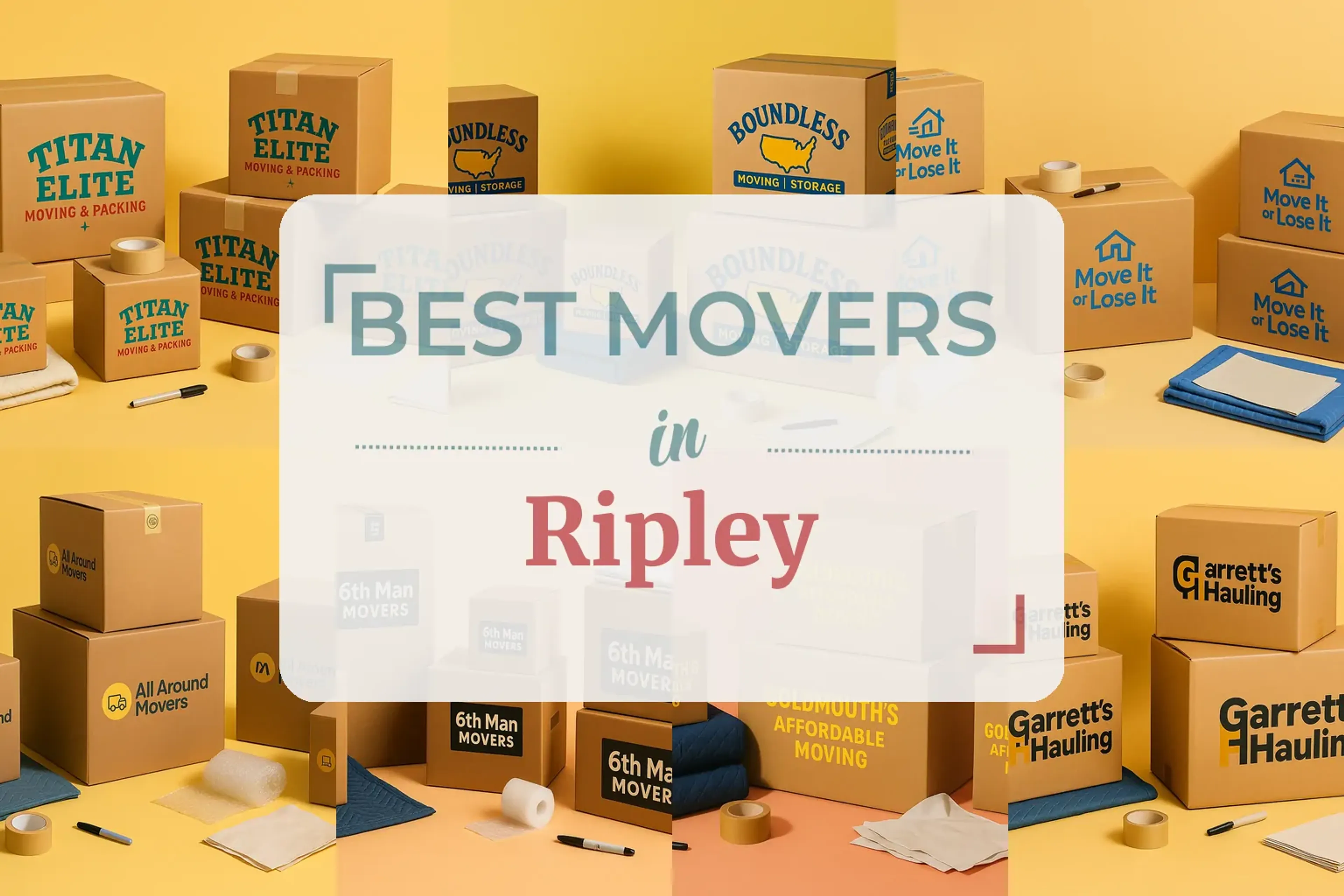 Side-by-side comparison of Ripley moving companies