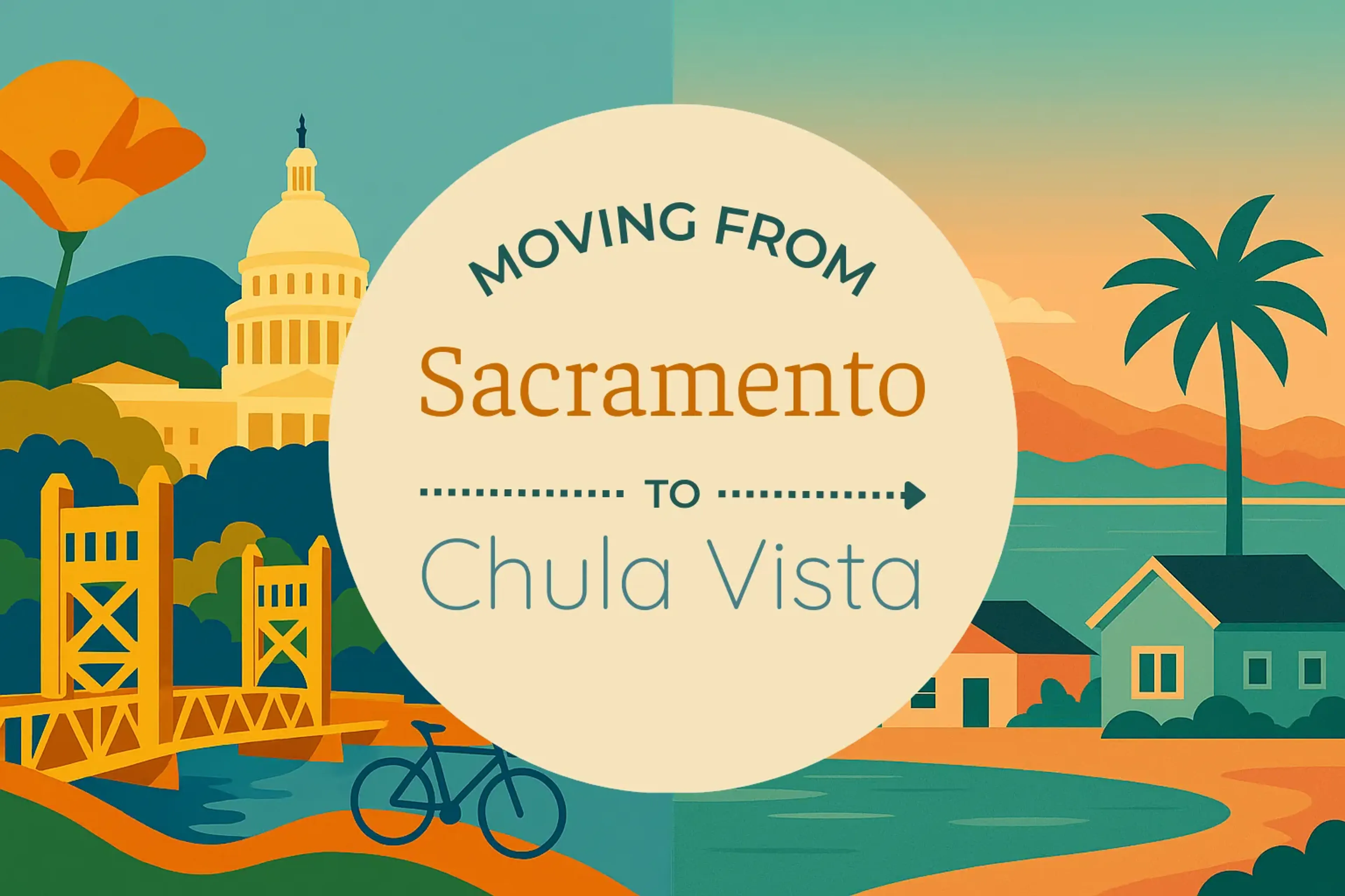 Side-by-side comparison of Sacramento to Chula Vista moving companies