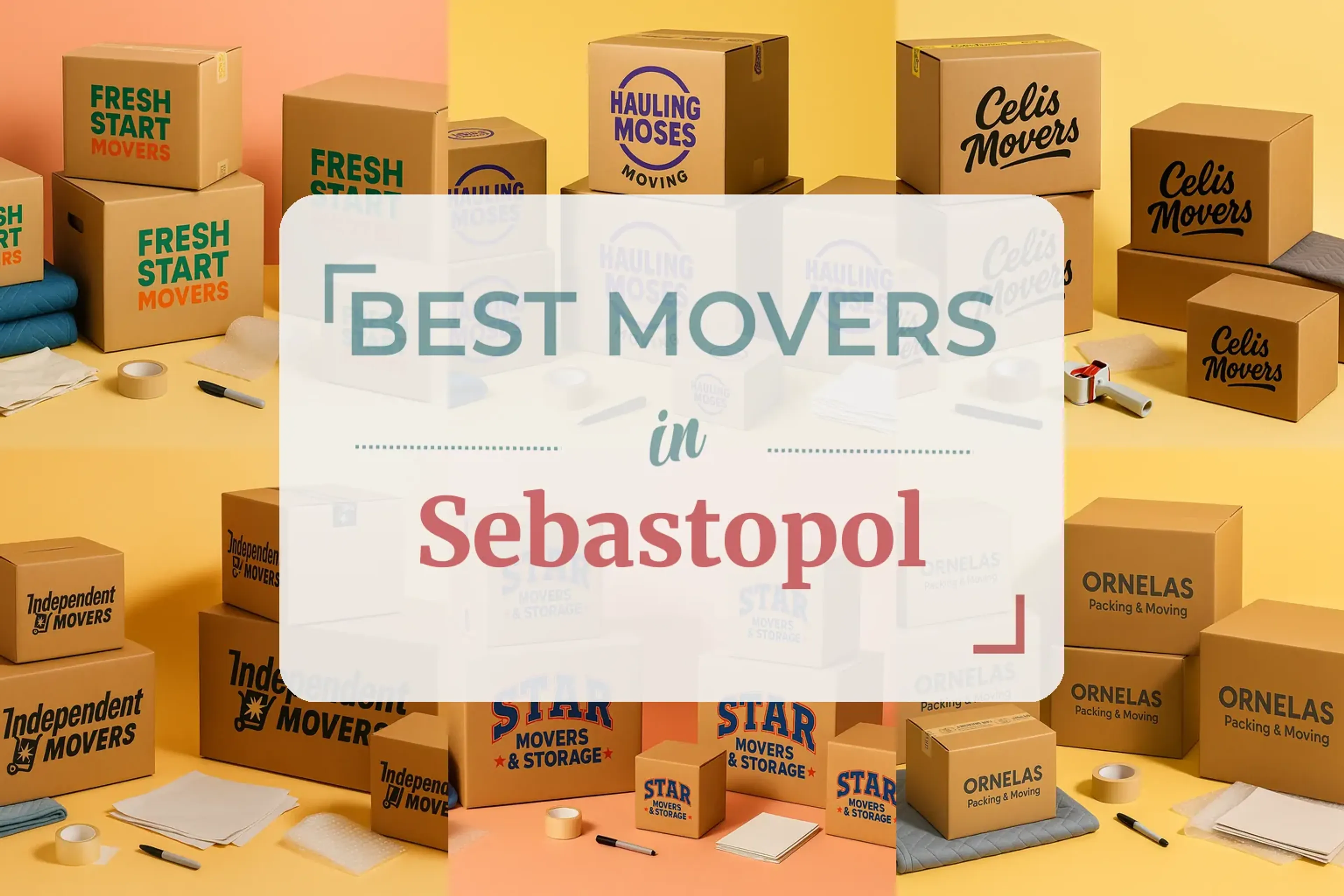 Side-by-side comparison of Sebastopol moving companies