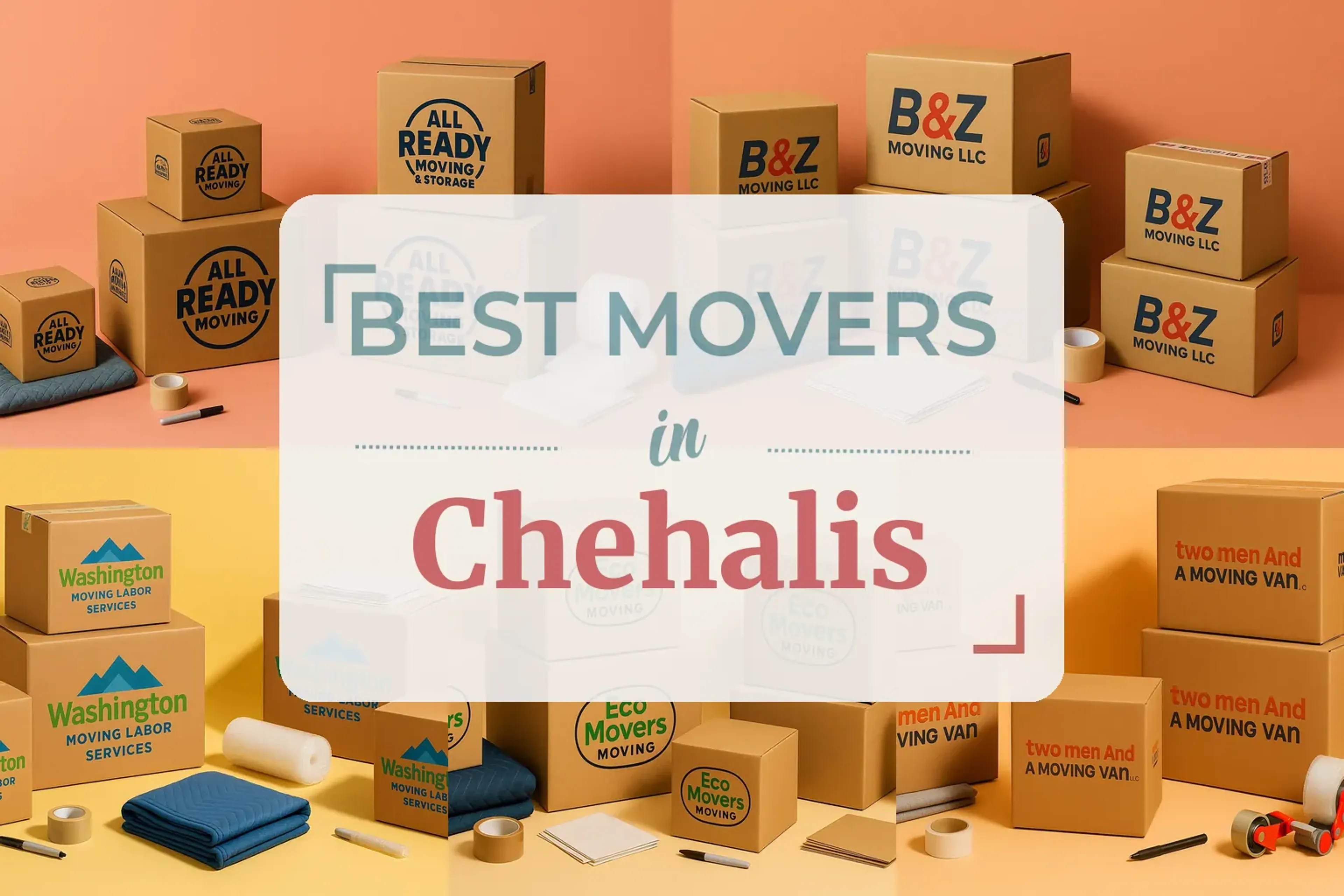 Side-by-side comparison of Chehalis moving companies