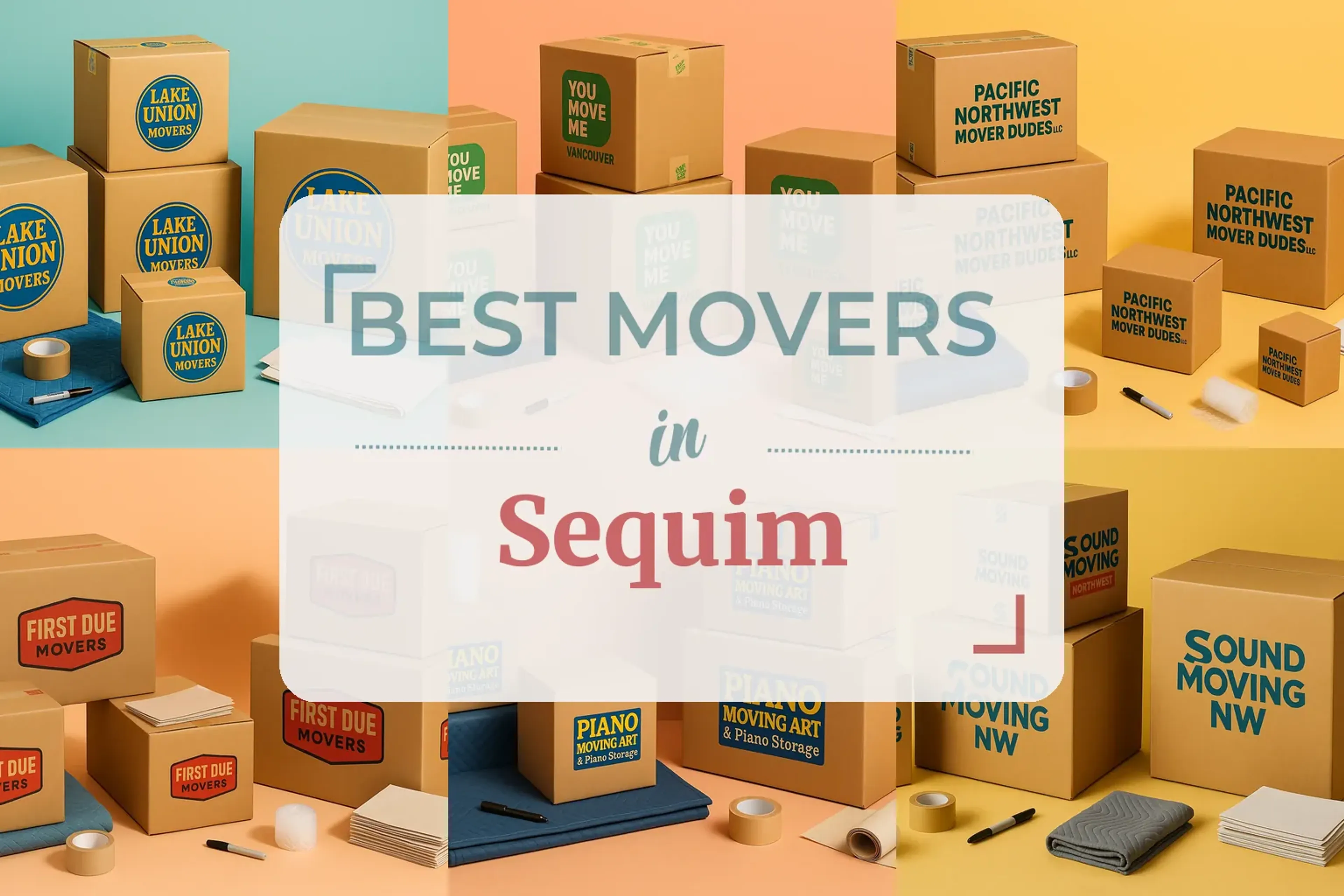 Side-by-side comparison of Sequim moving companies