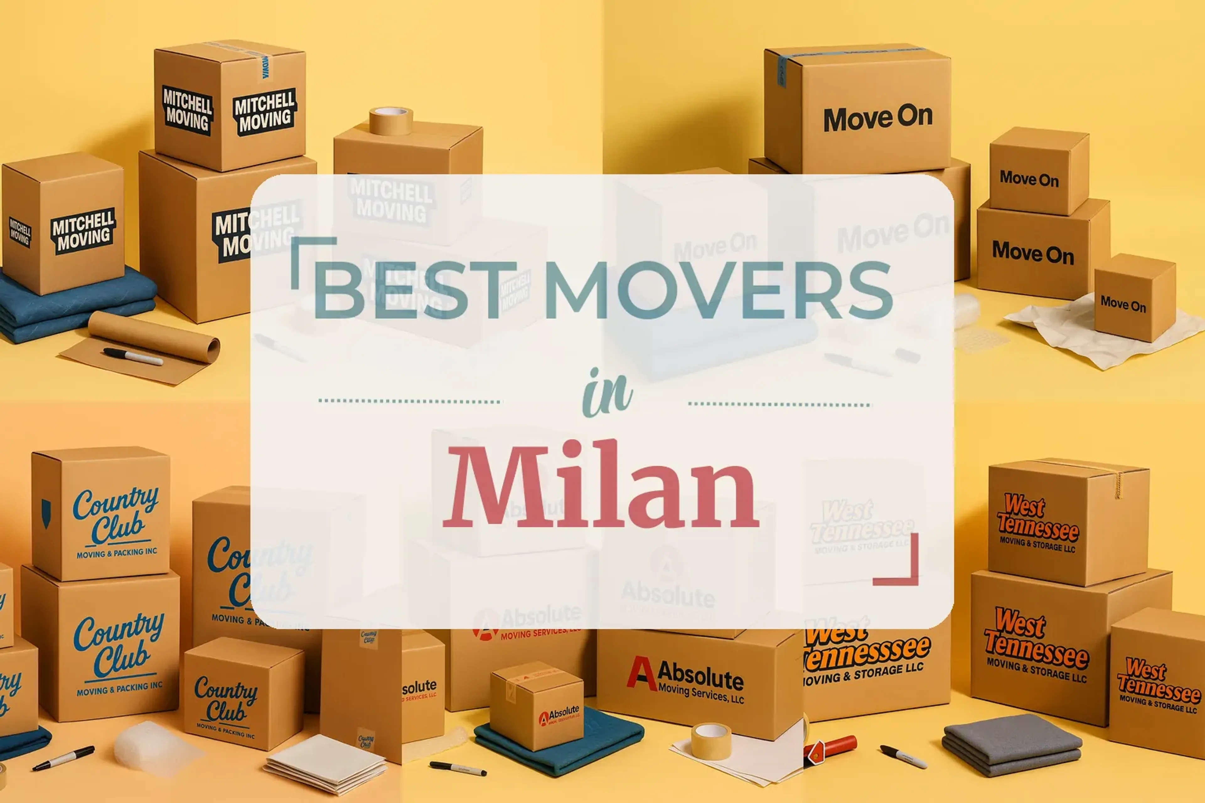 Side-by-side comparison of Milan moving companies