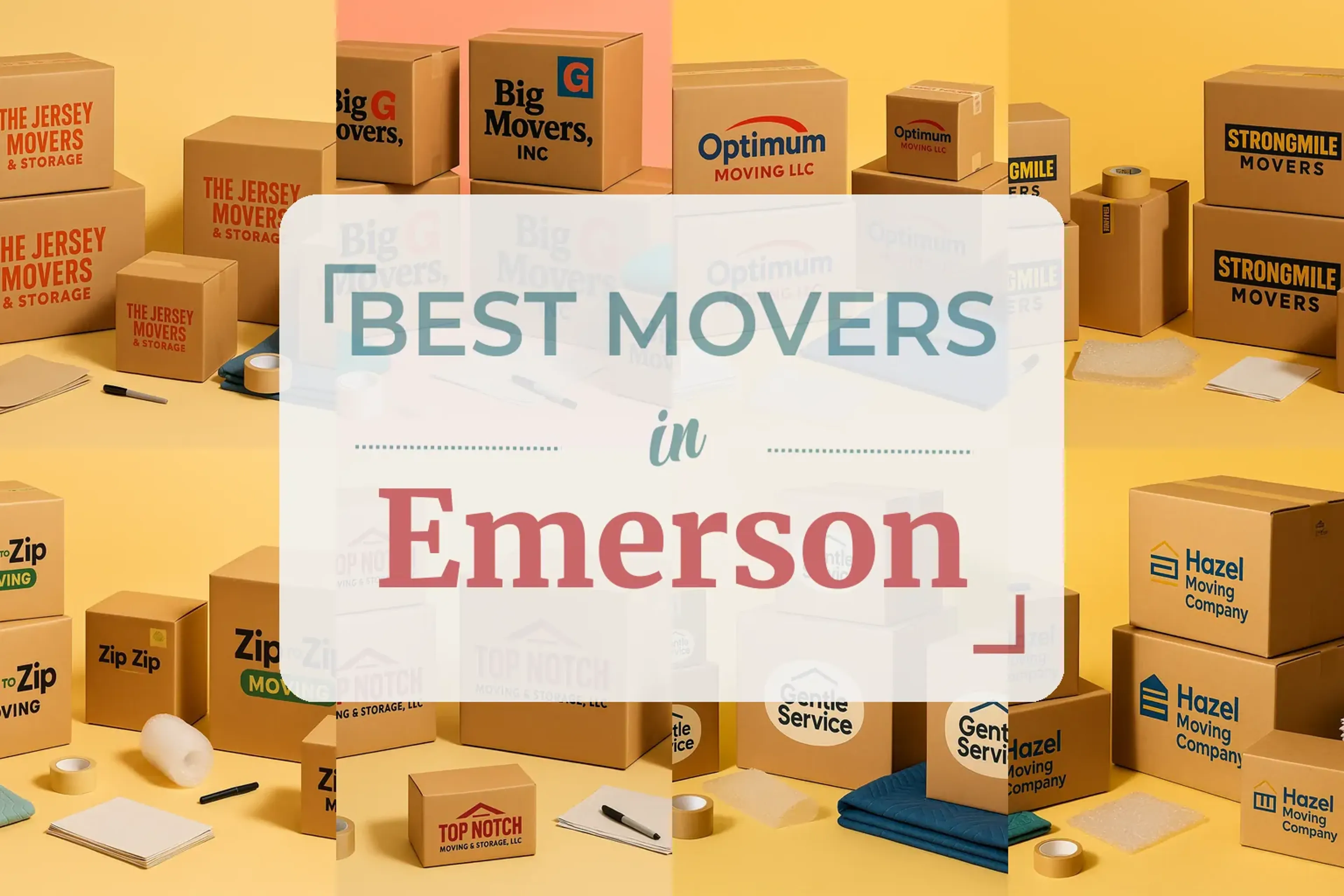 Side-by-side comparison of Emerson moving companies
