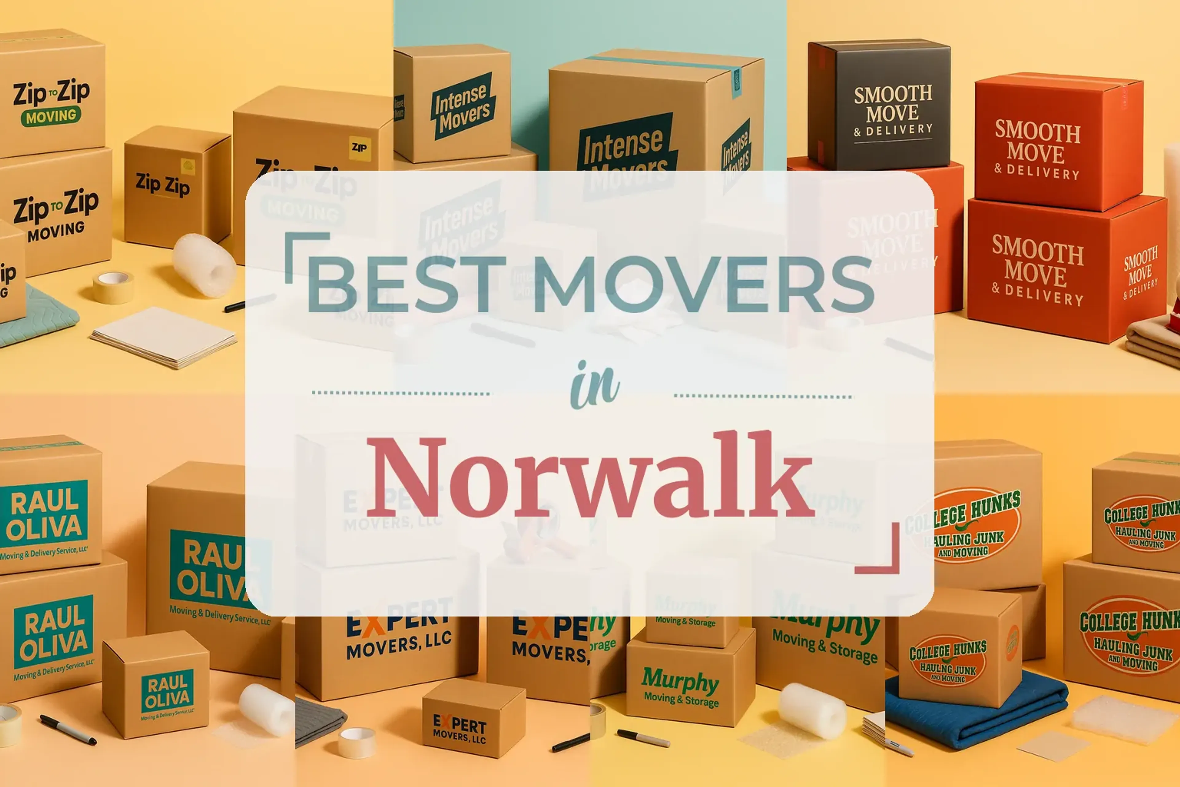Side-by-side comparison of Norwalk moving companies