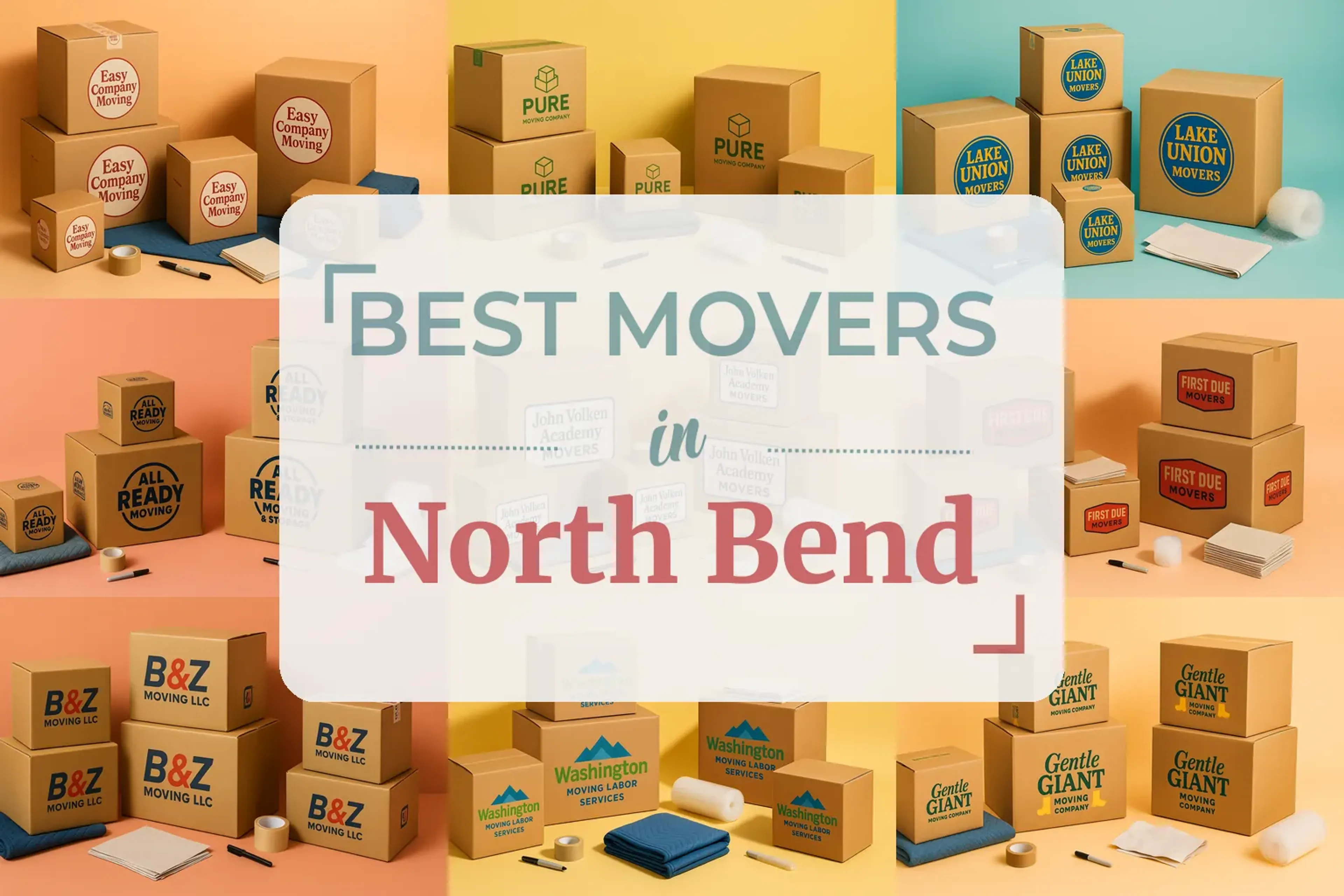 Side-by-side comparison of North Bend moving companies
