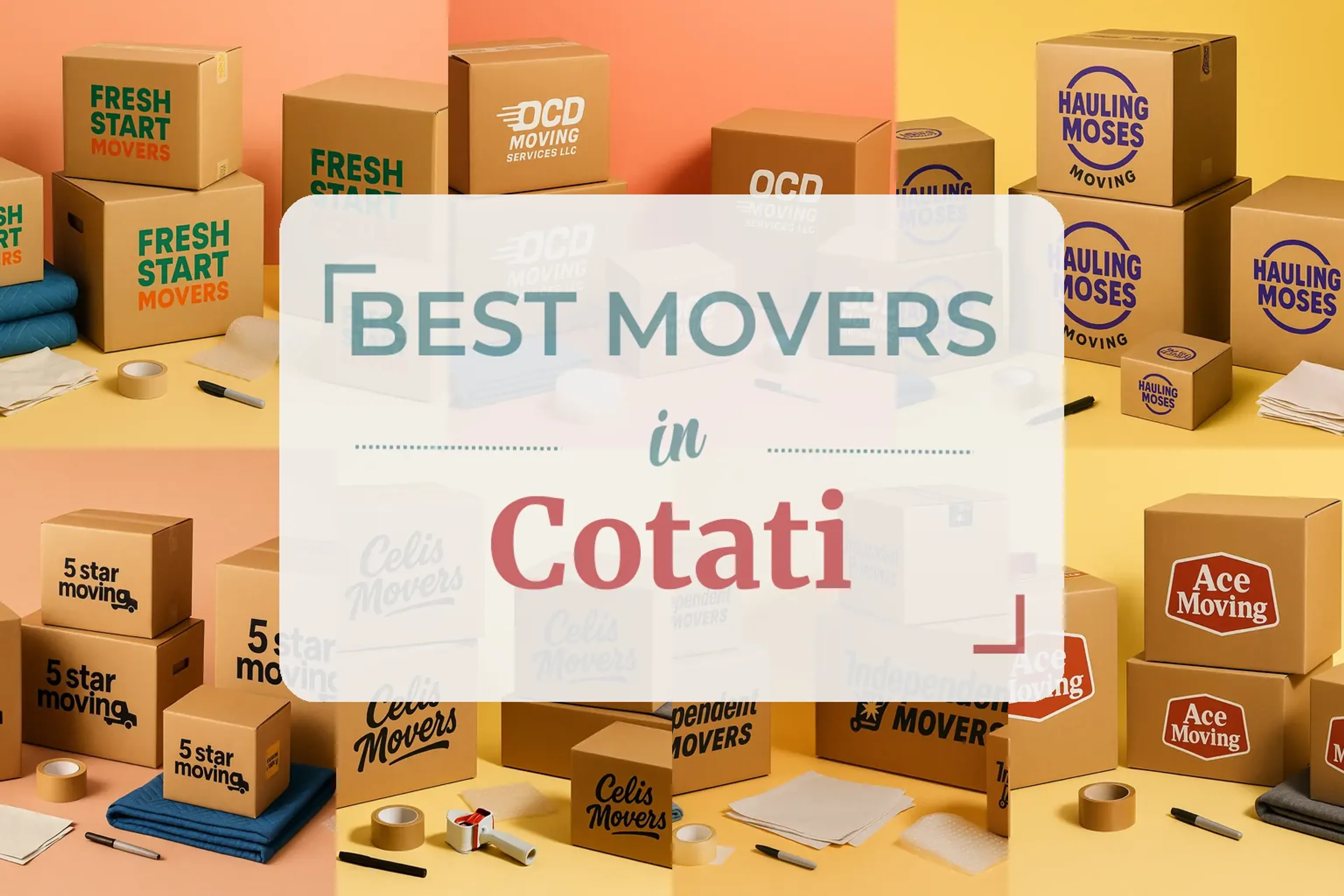 Side-by-side comparison of Cotati moving companies