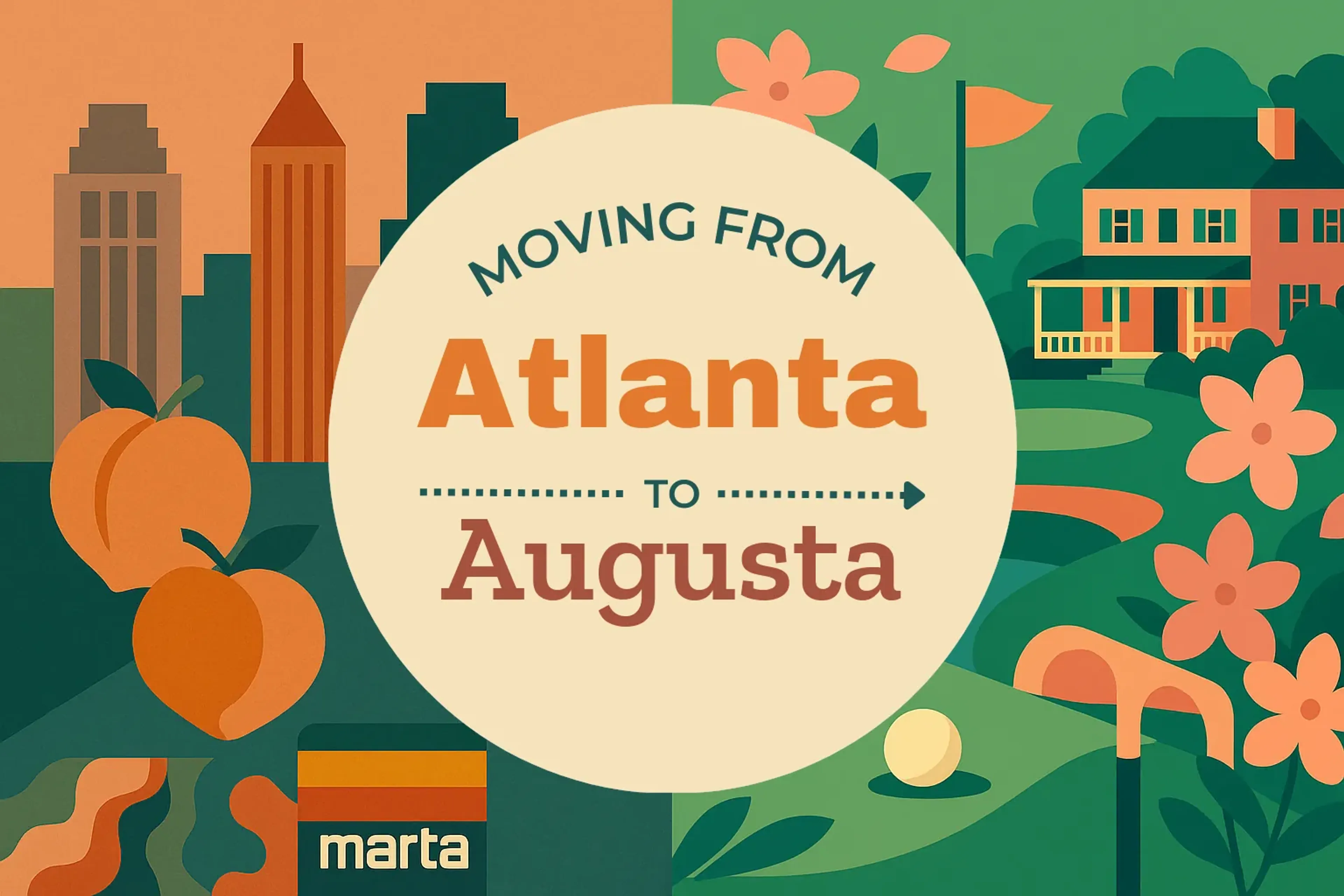 Side-by-side comparison of Atlanta to Augusta moving companies