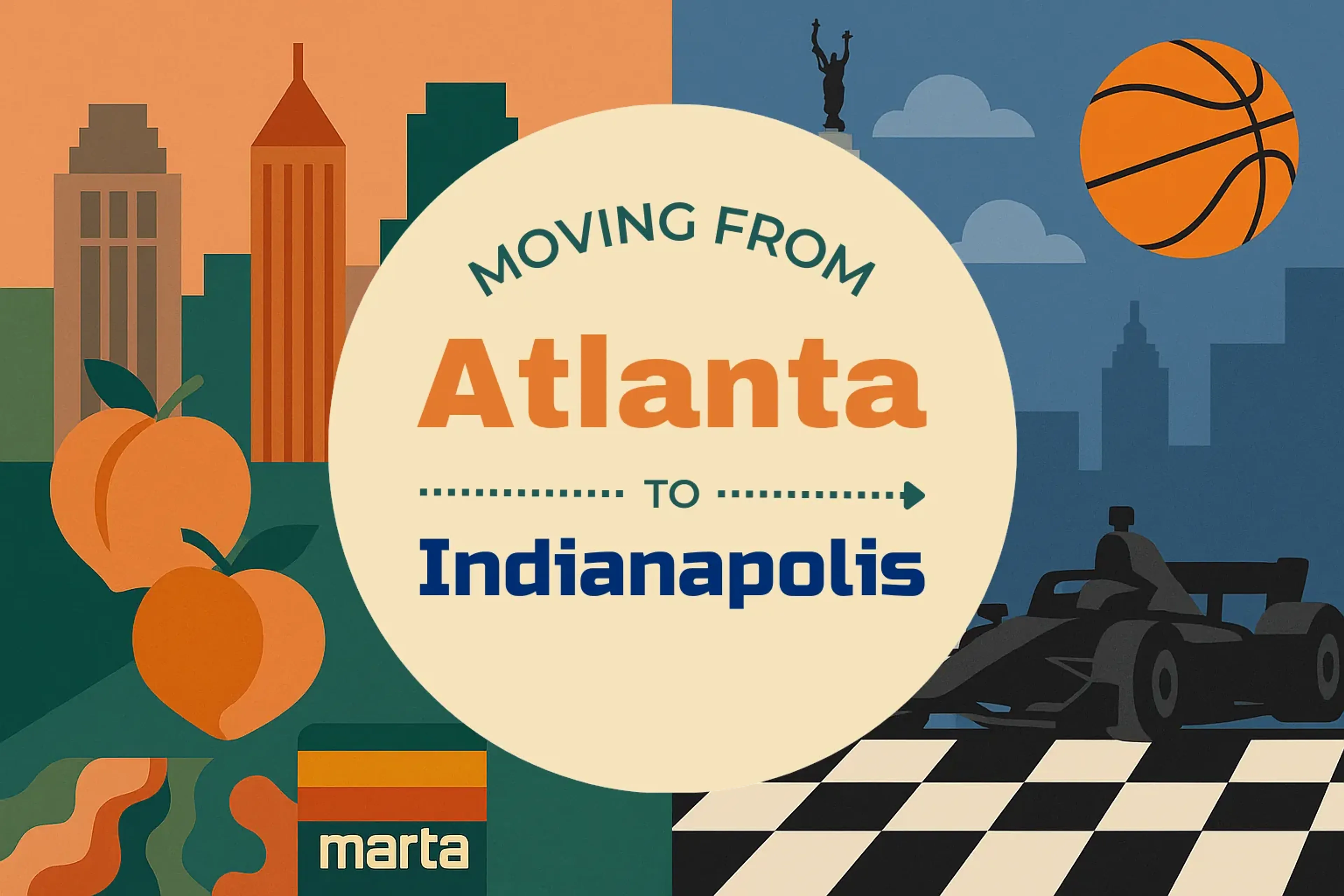 Side-by-side comparison of Atlanta to Indianapolis moving companies