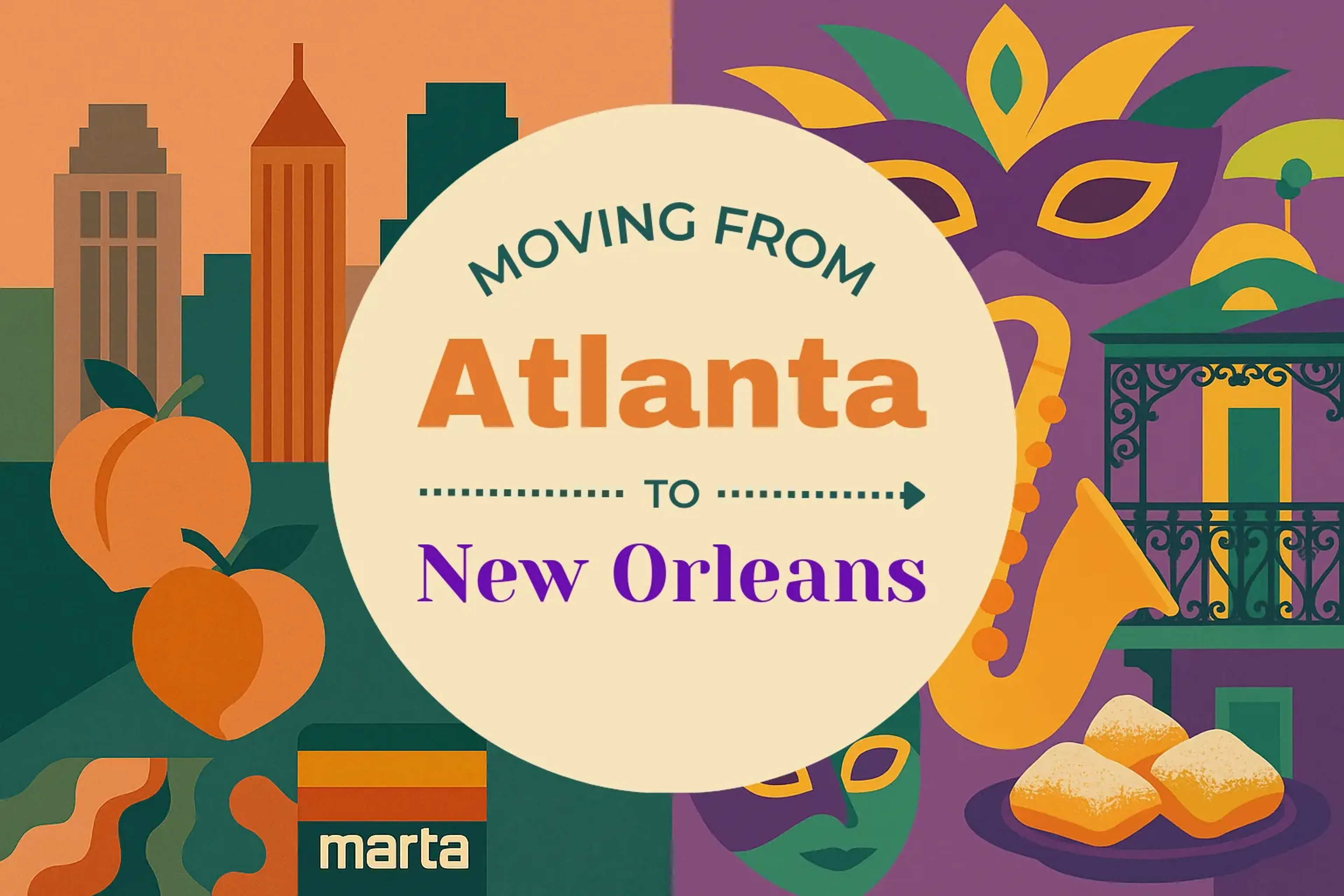Side-by-side comparison of Atlanta to New Orleans moving companies