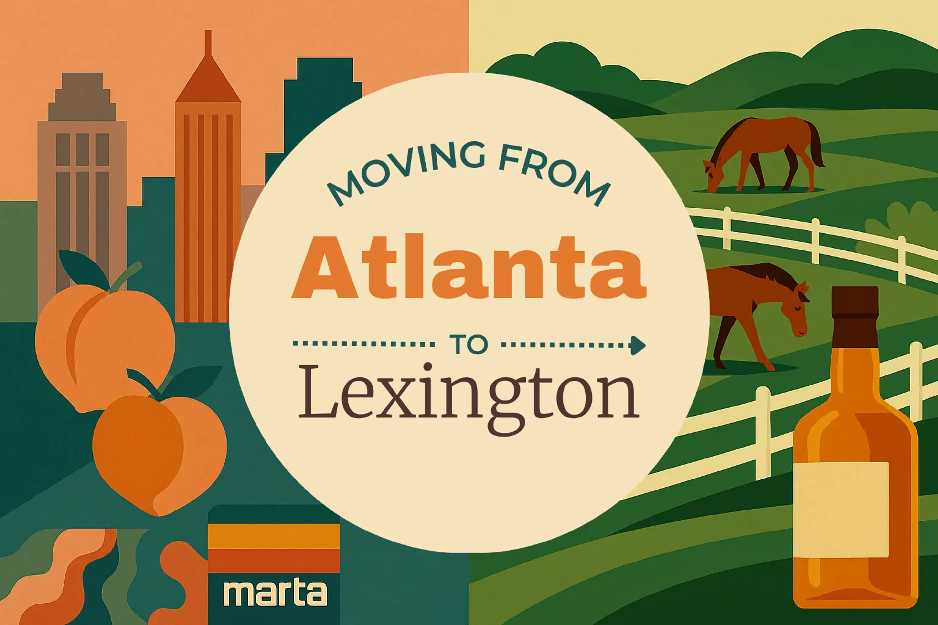 Side-by-side comparison of Atlanta to Lexington moving companies
