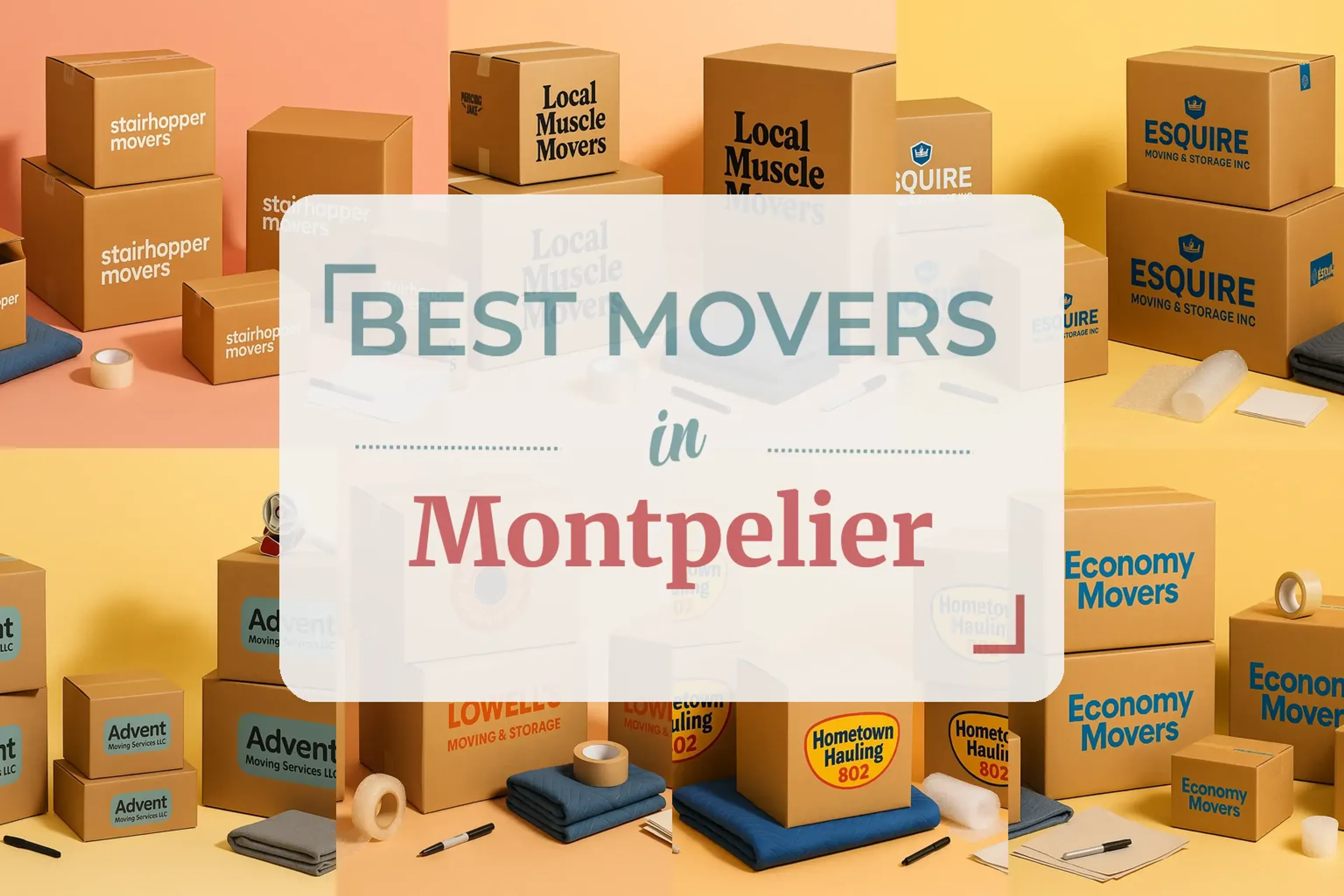 Side-by-side comparison of Montpelier moving companies