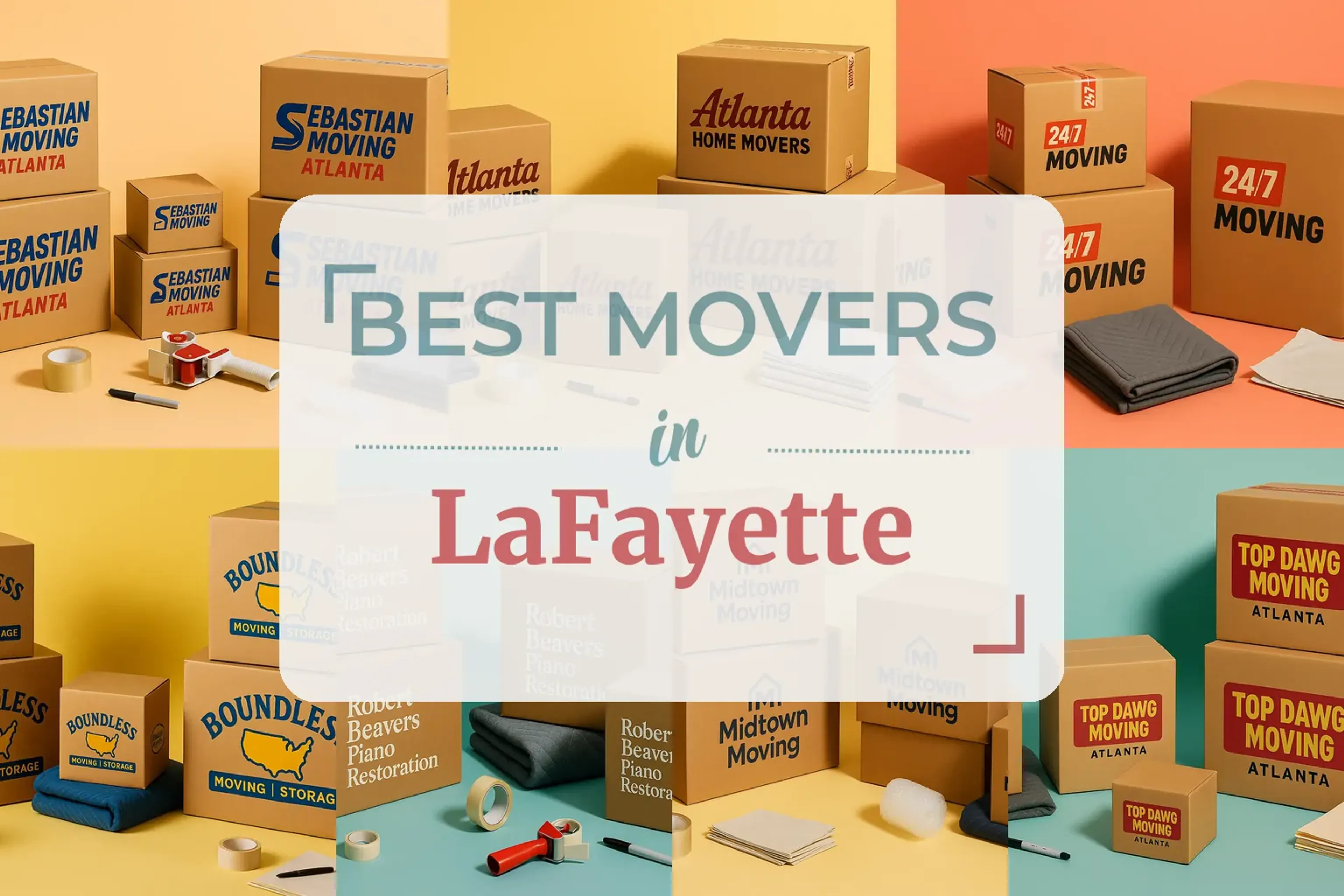 Side-by-side comparison of LaFayette moving companies