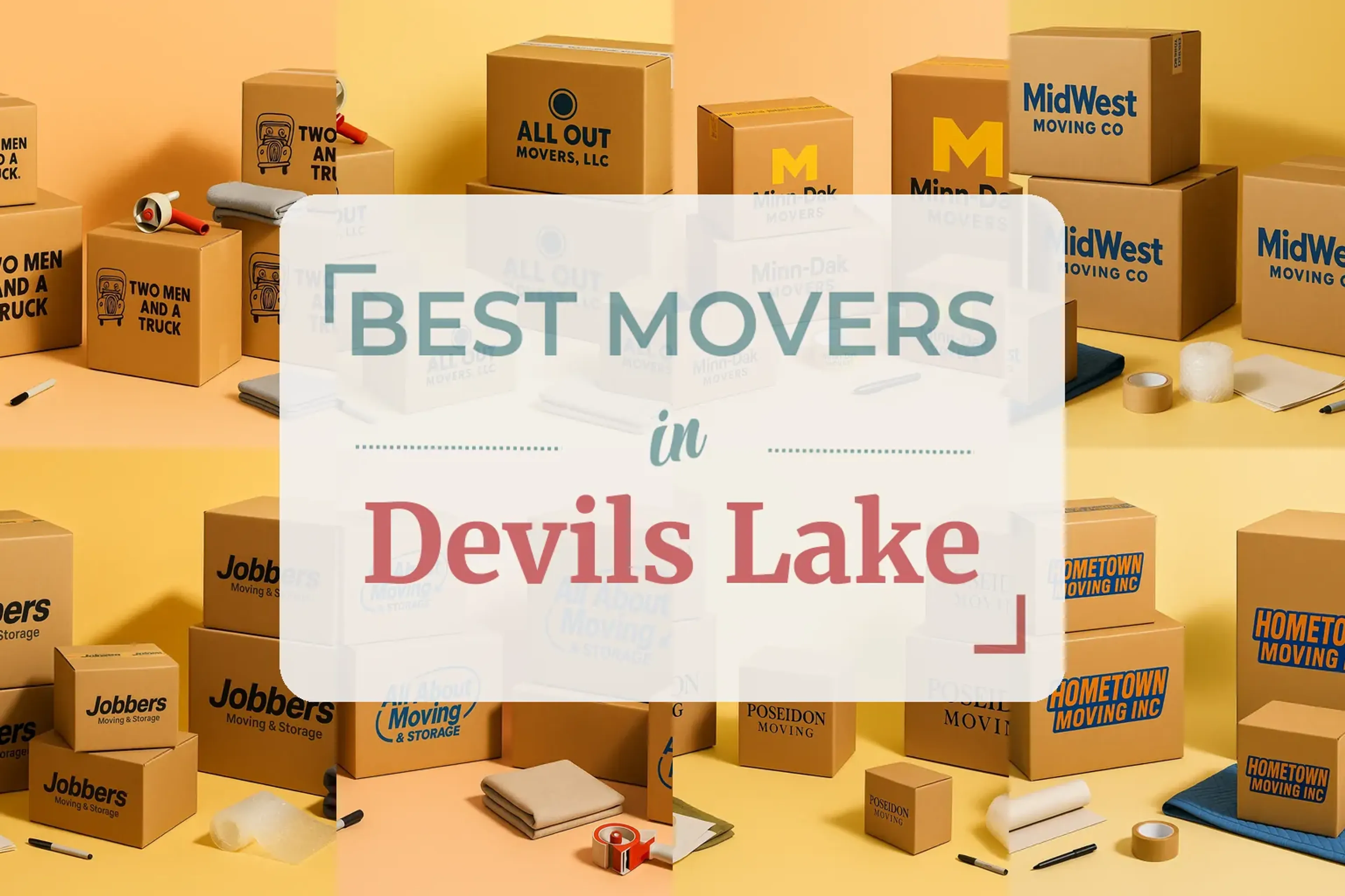 Side-by-side comparison of Devils Lake moving companies