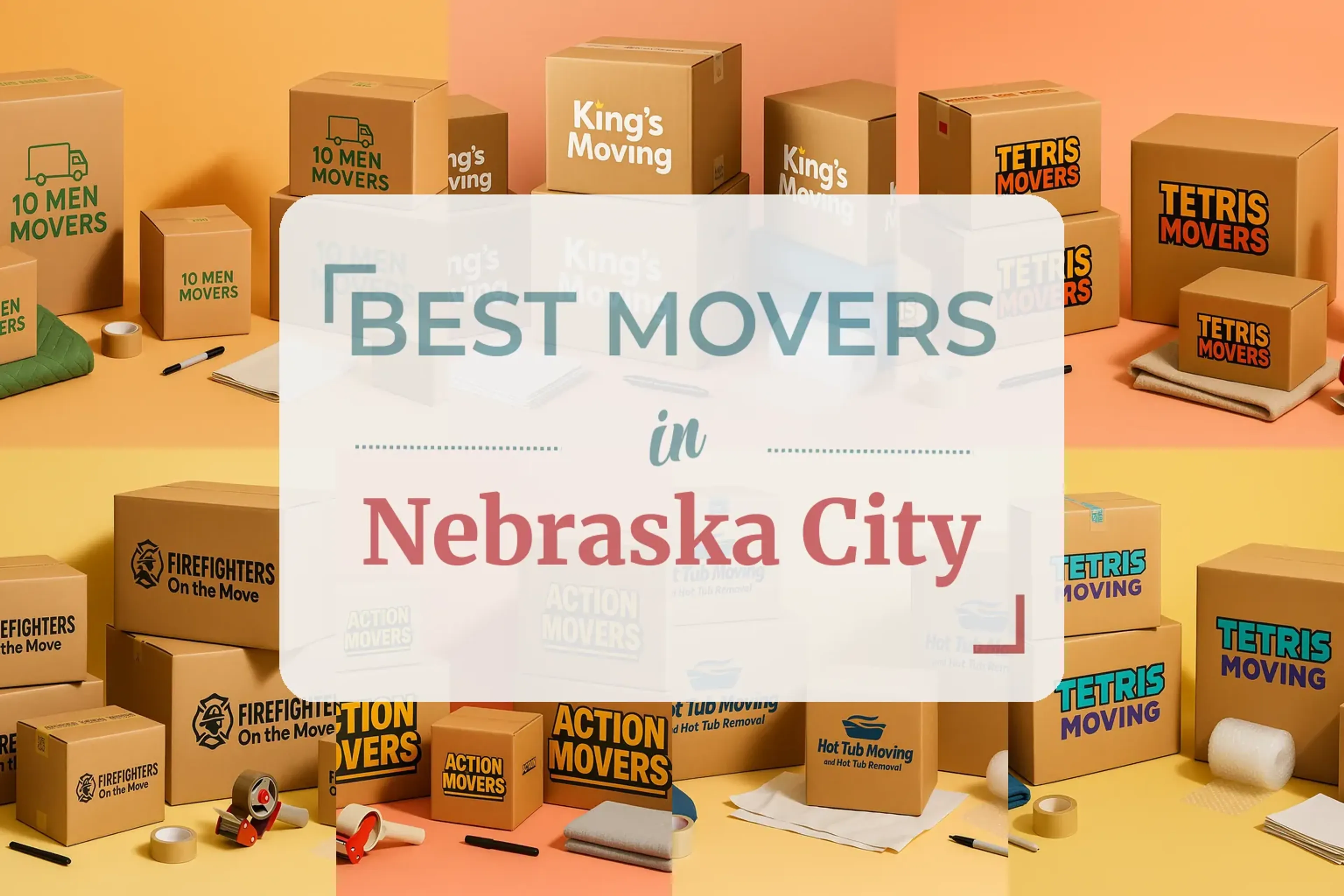 Side-by-side comparison of Nebraska City moving companies
