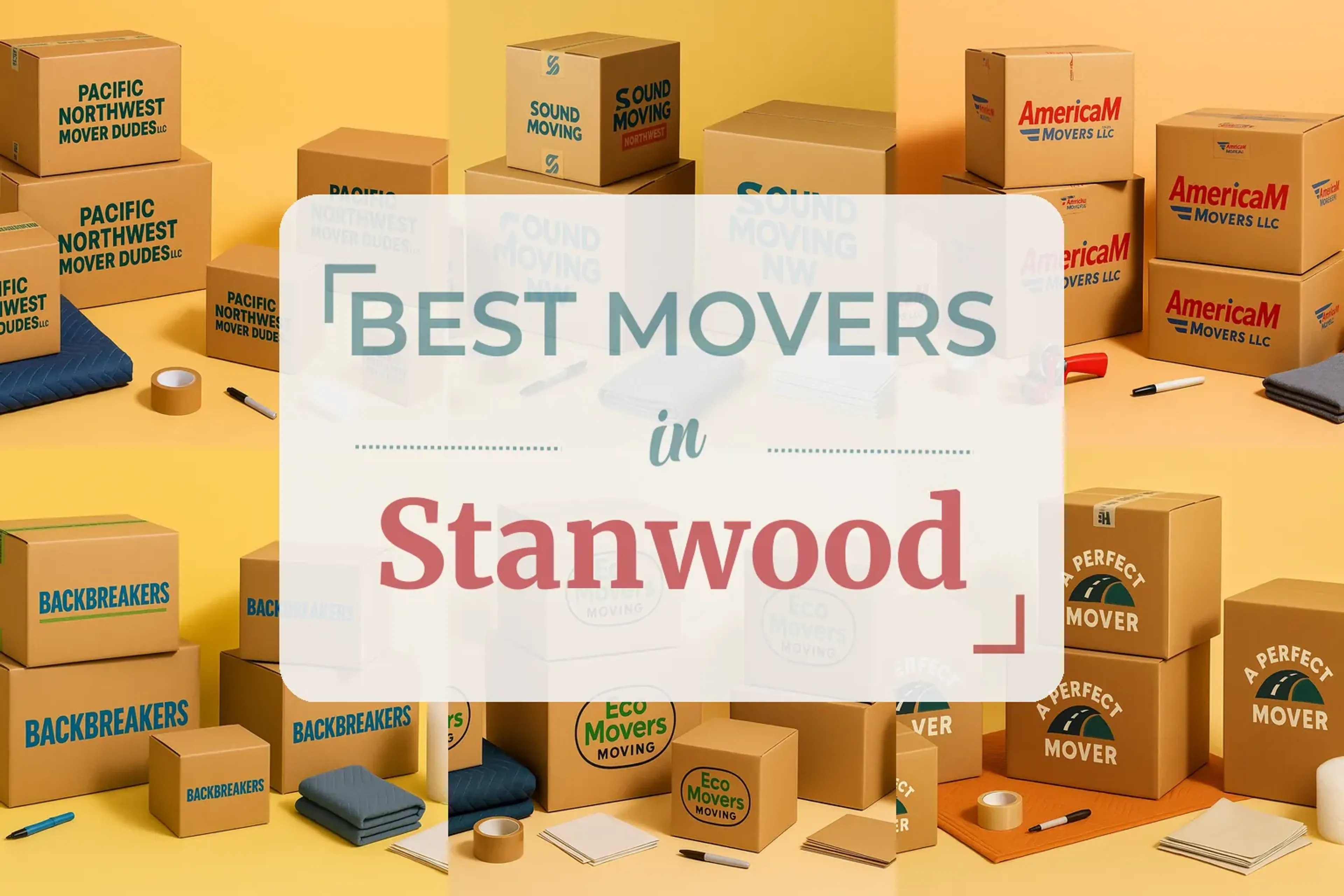 Side-by-side comparison of Stanwood moving companies