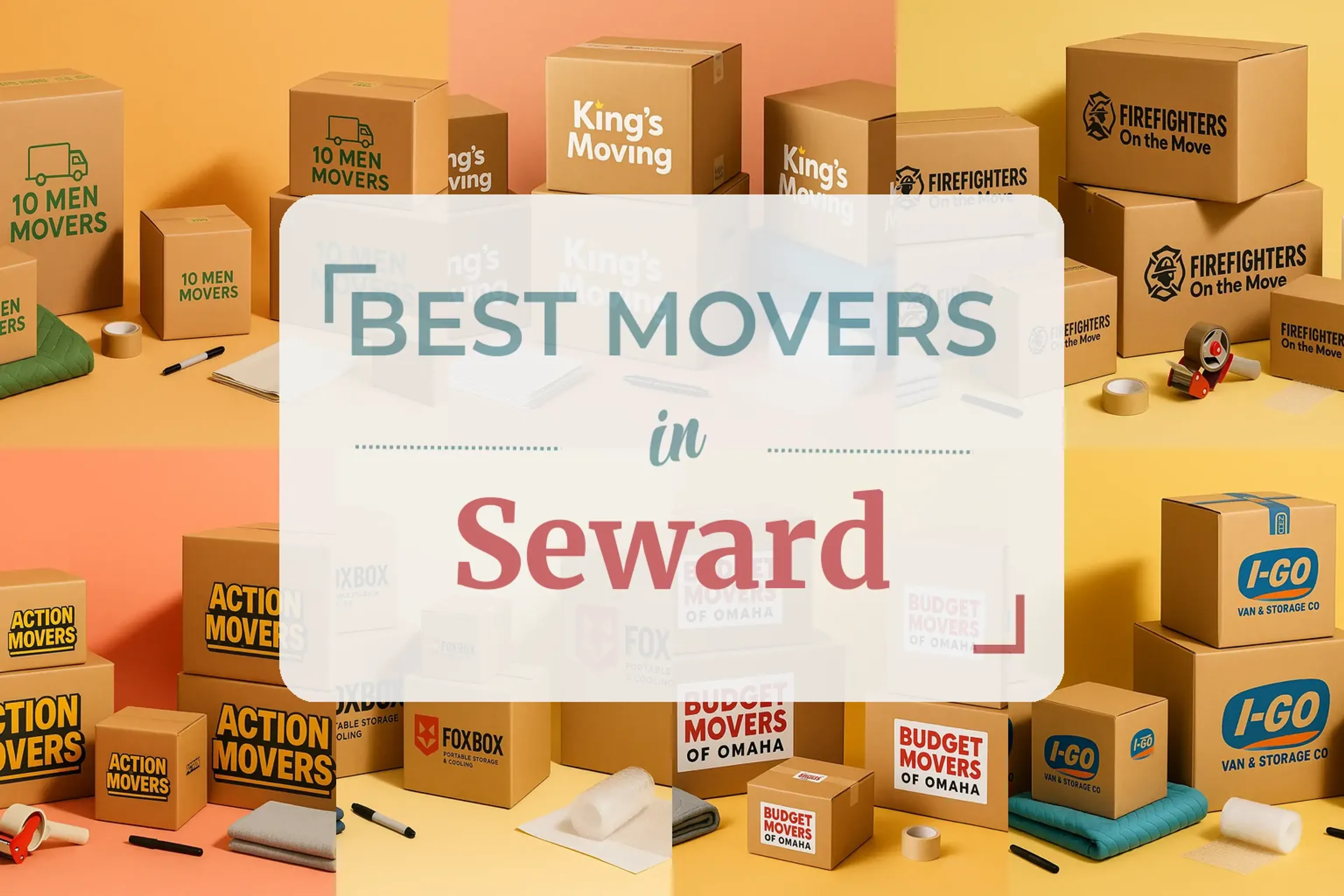 Side-by-side comparison of Seward moving companies