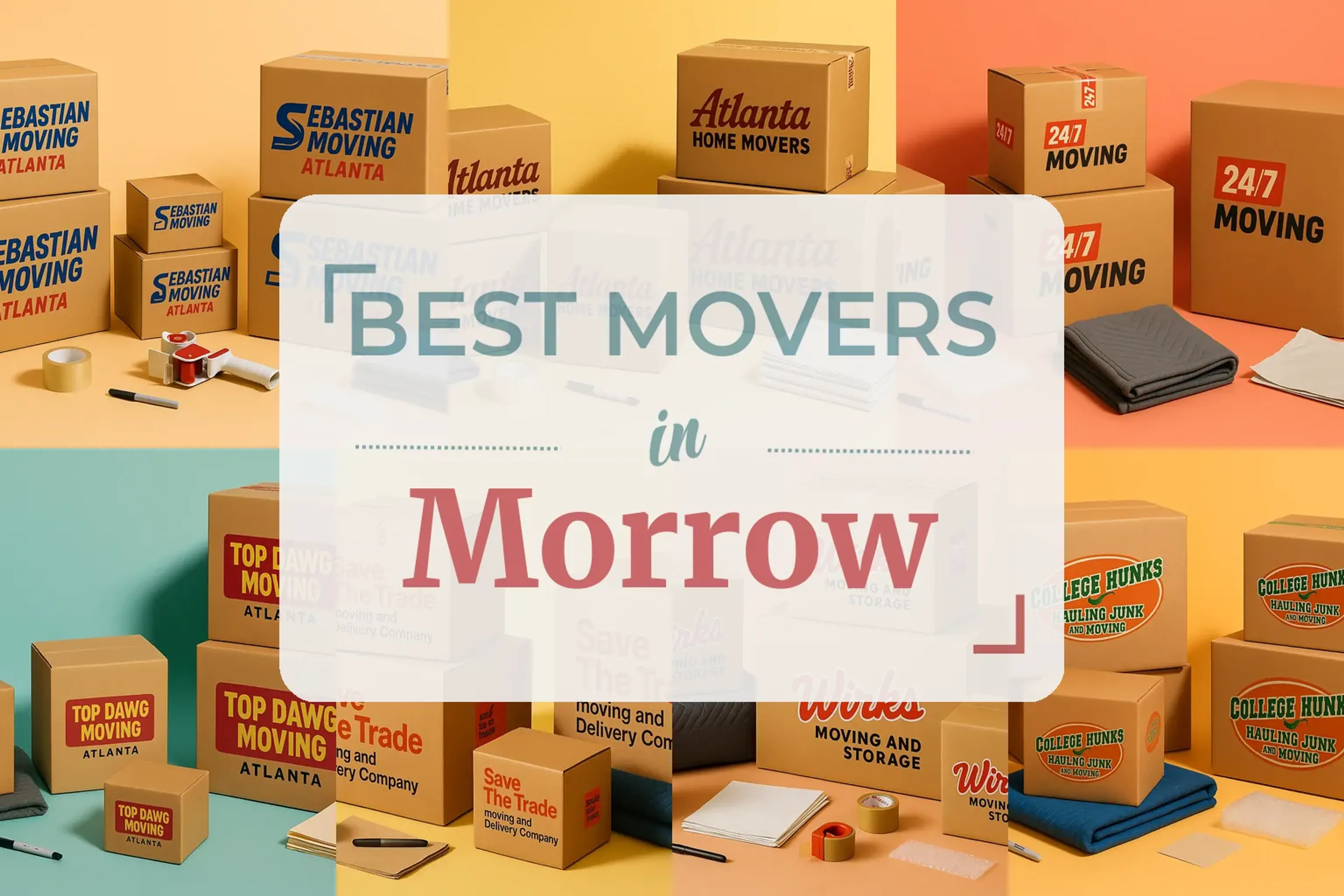 Side-by-side comparison of Morrow moving companies