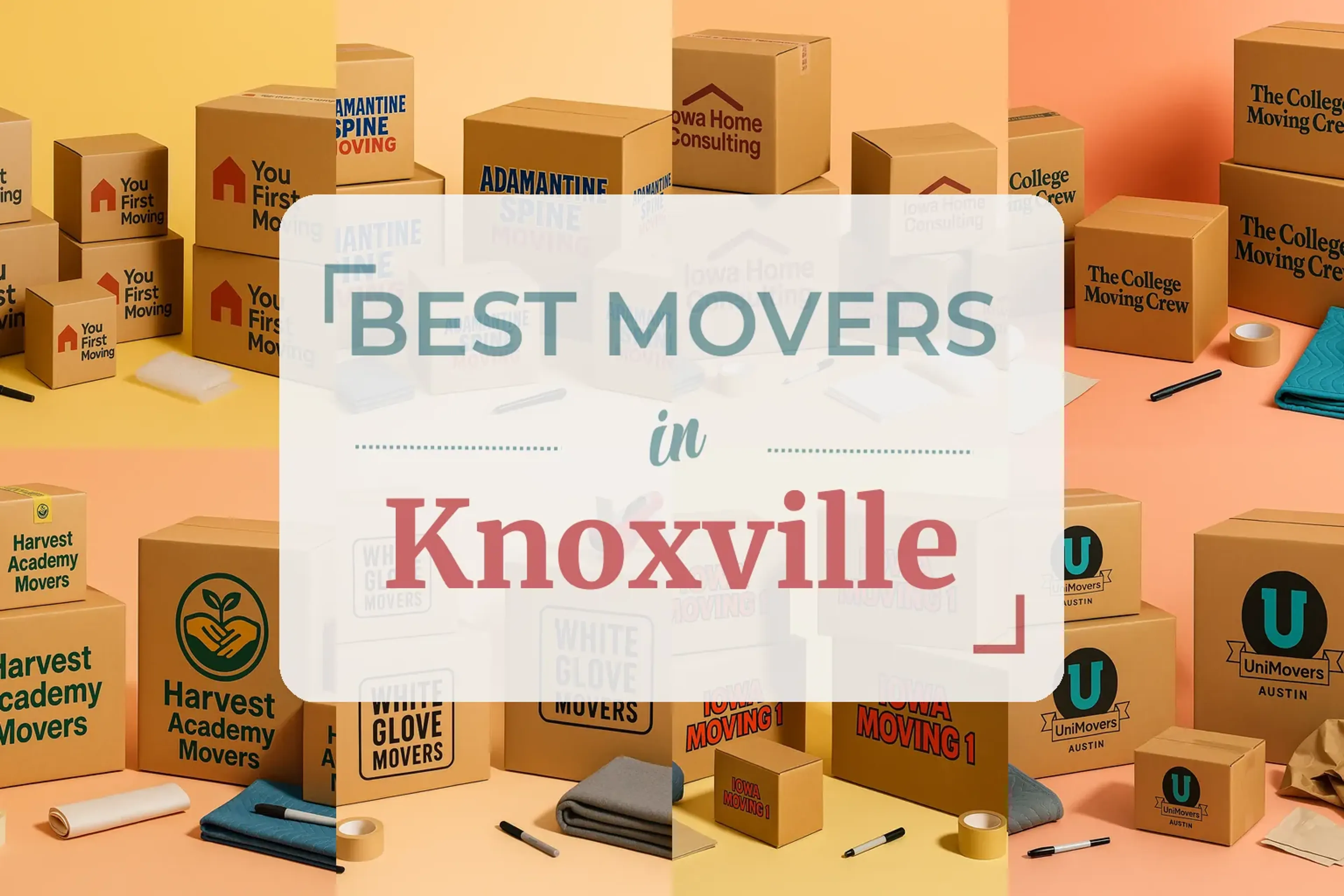 Side-by-side comparison of Knoxville moving companies