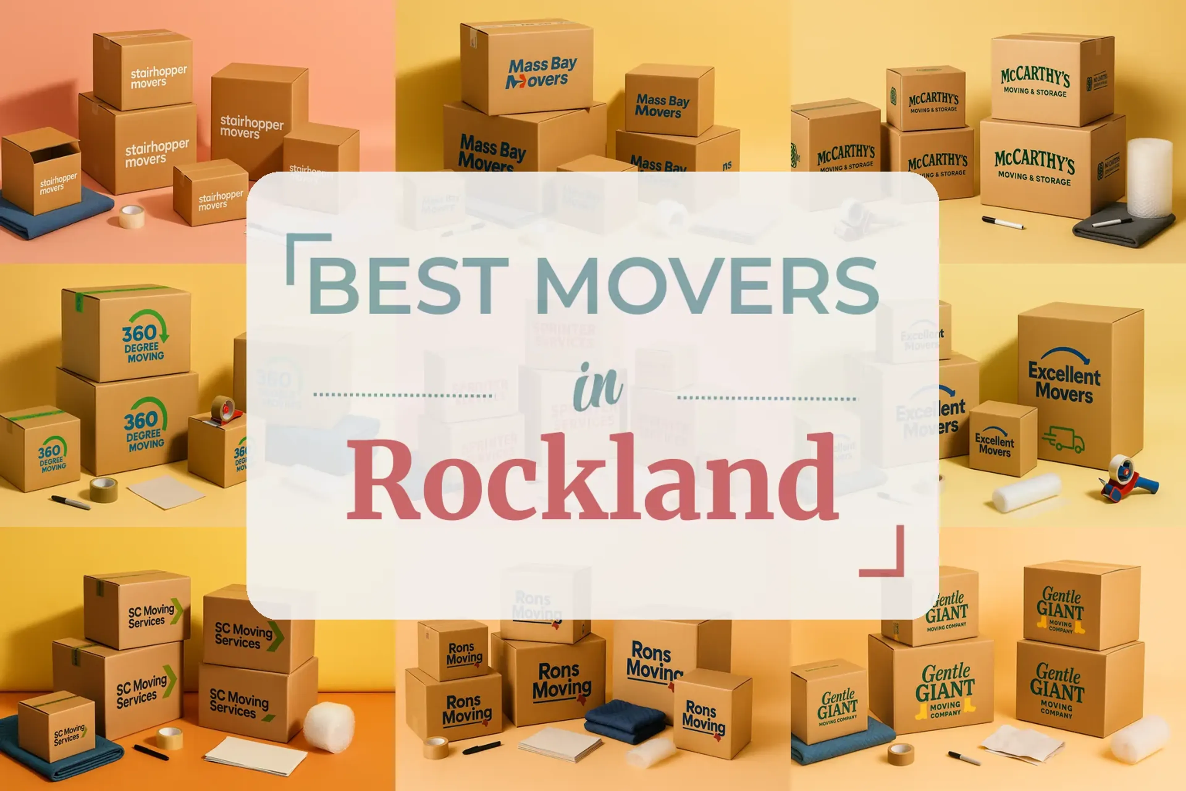 Side-by-side comparison of Rockland moving companies