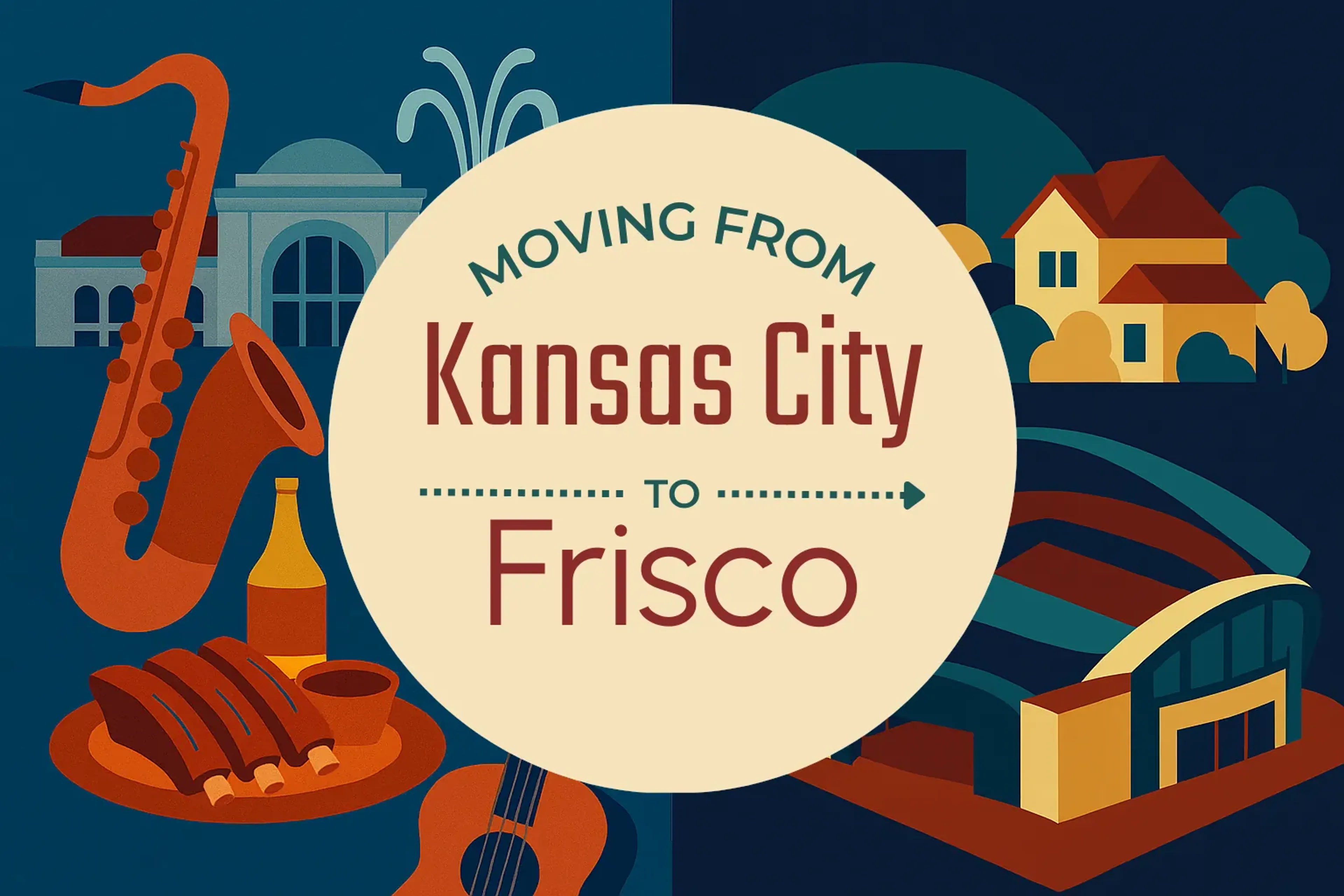Side-by-side comparison of Kansas City to Frisco moving companies