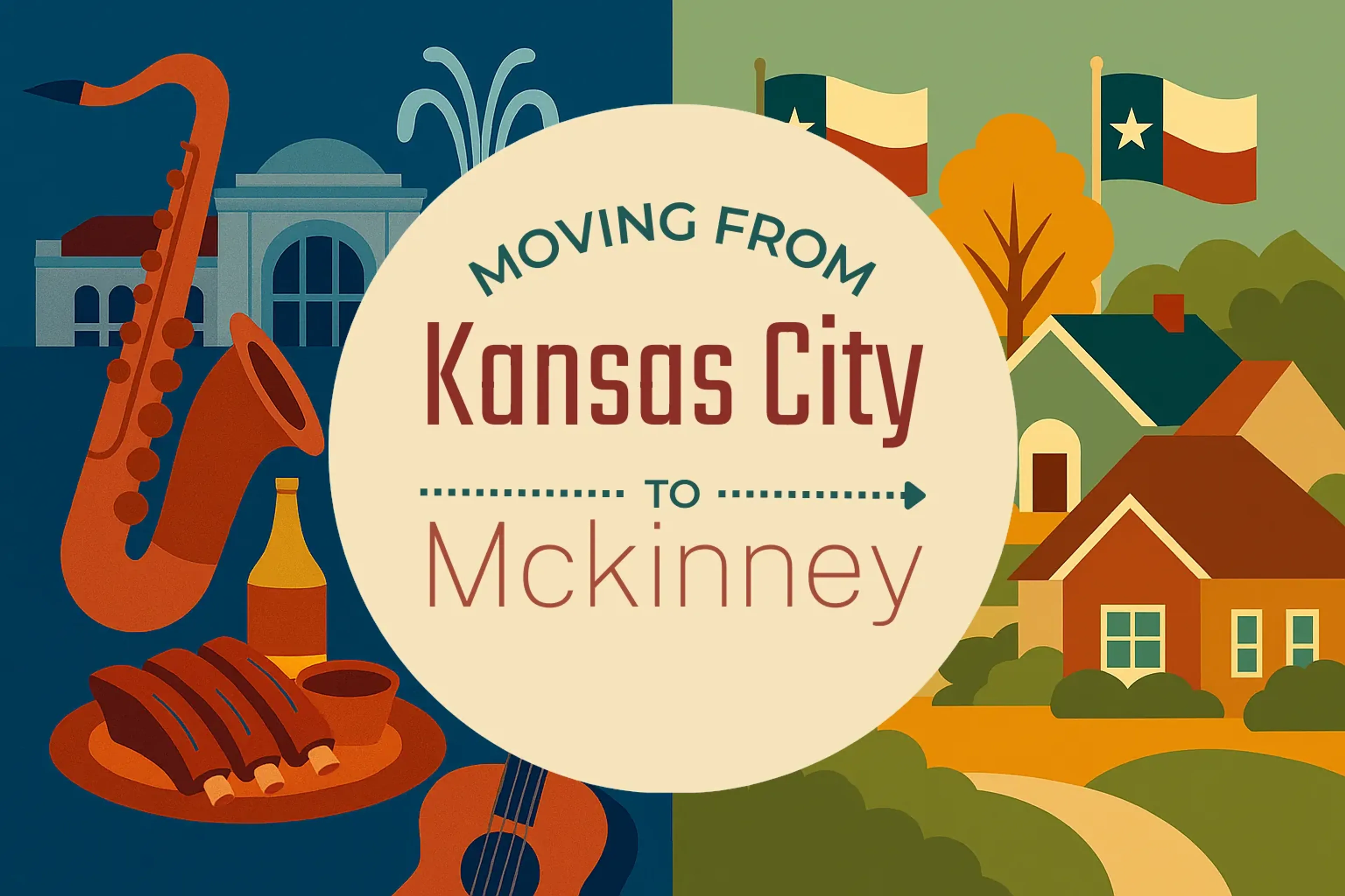 Side-by-side comparison of Kansas City to Mckinney moving companies