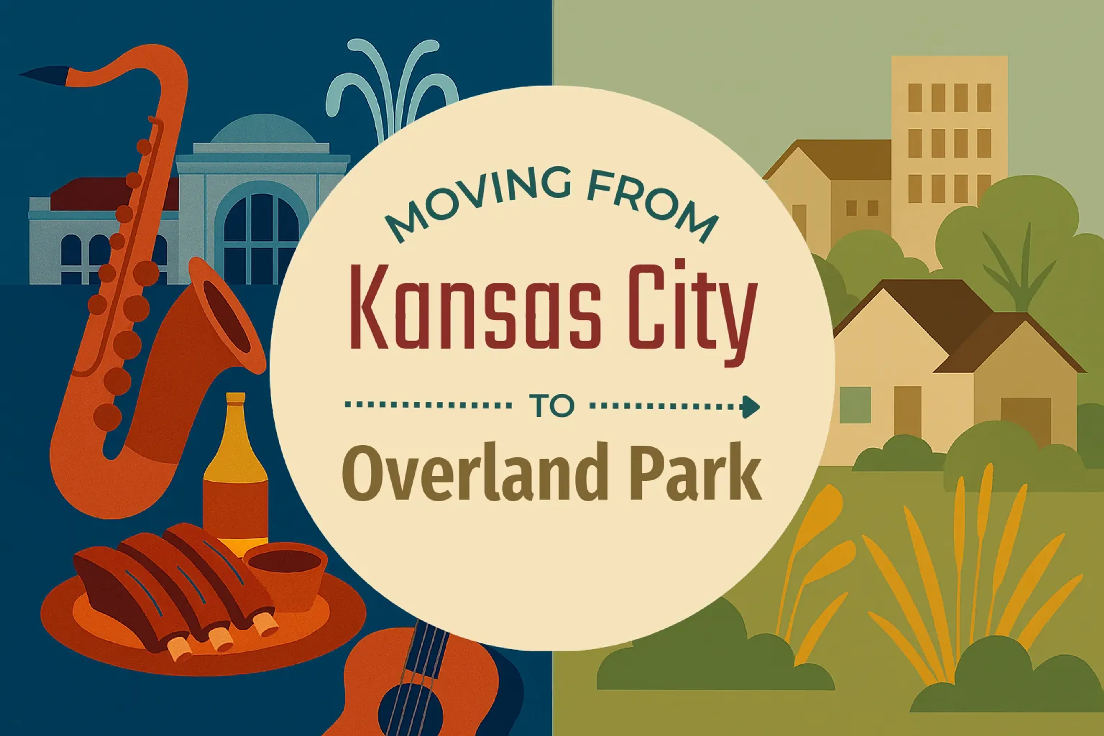 Side-by-side comparison of Kansas City to Overland Park moving companies
