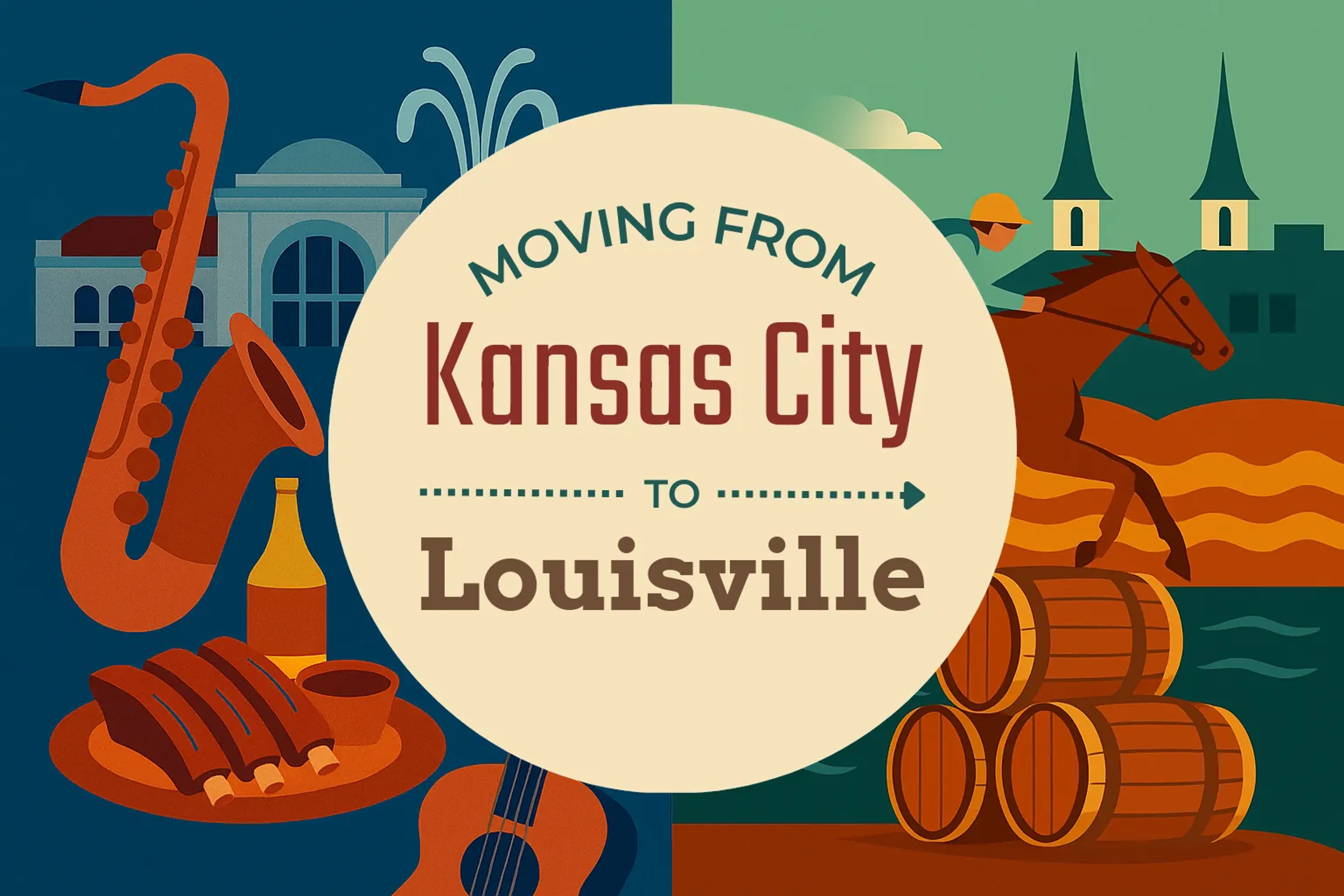 Side-by-side comparison of Kansas City to Louisville moving companies