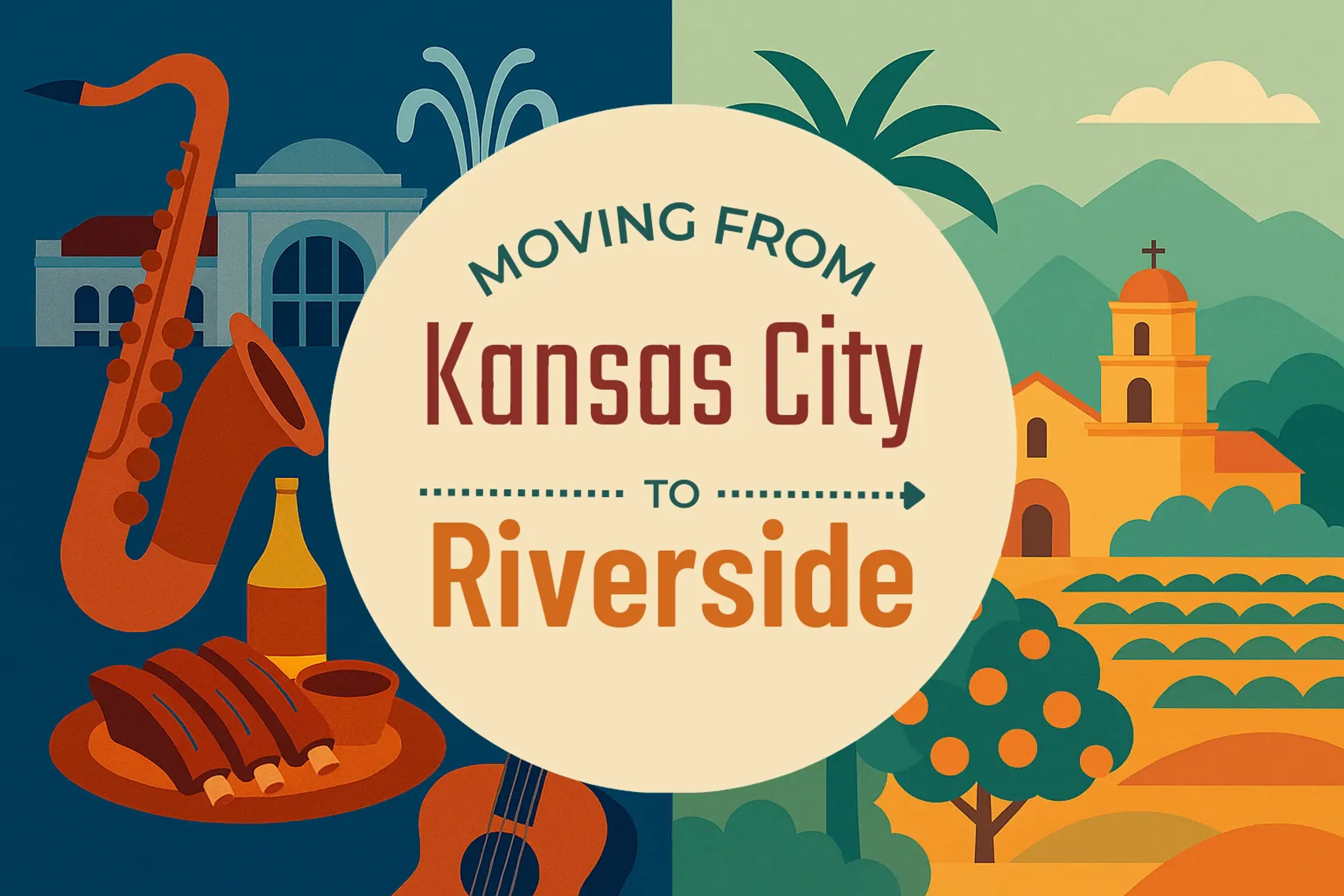 Side-by-side comparison of Kansas City to Riverside moving companies