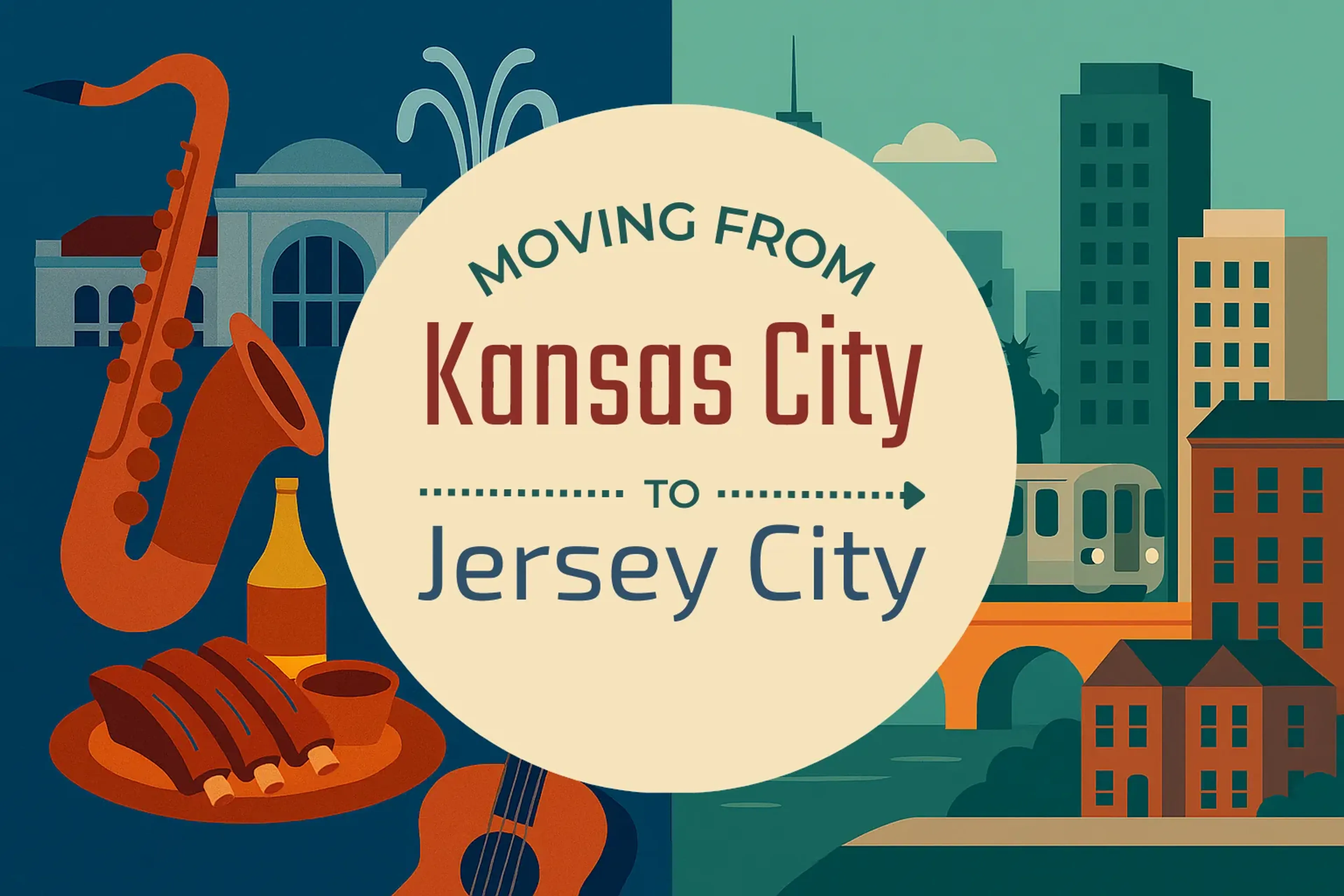 Side-by-side comparison of Kansas City to Jersey City moving companies