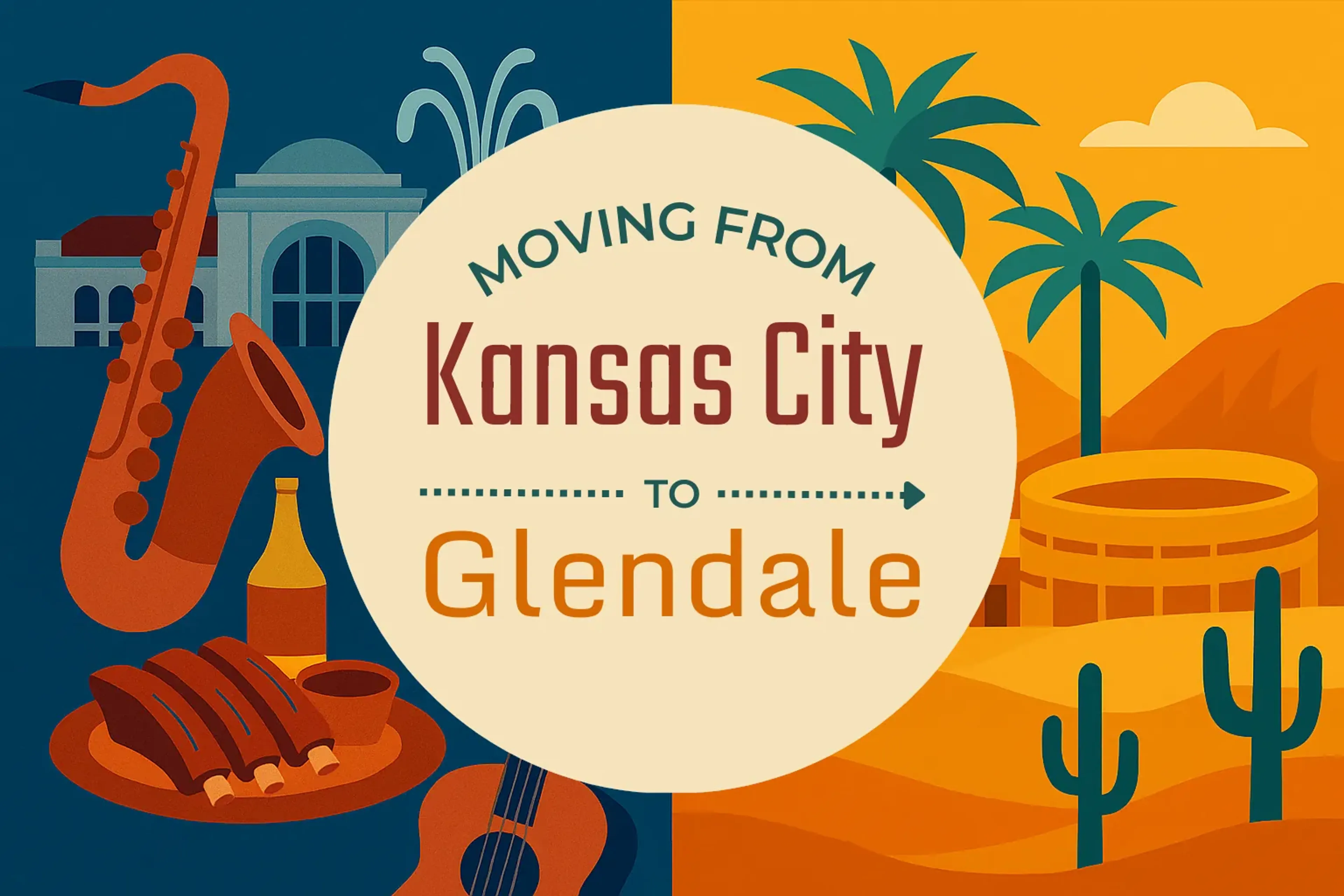Side-by-side comparison of Kansas City to Glendale moving companies