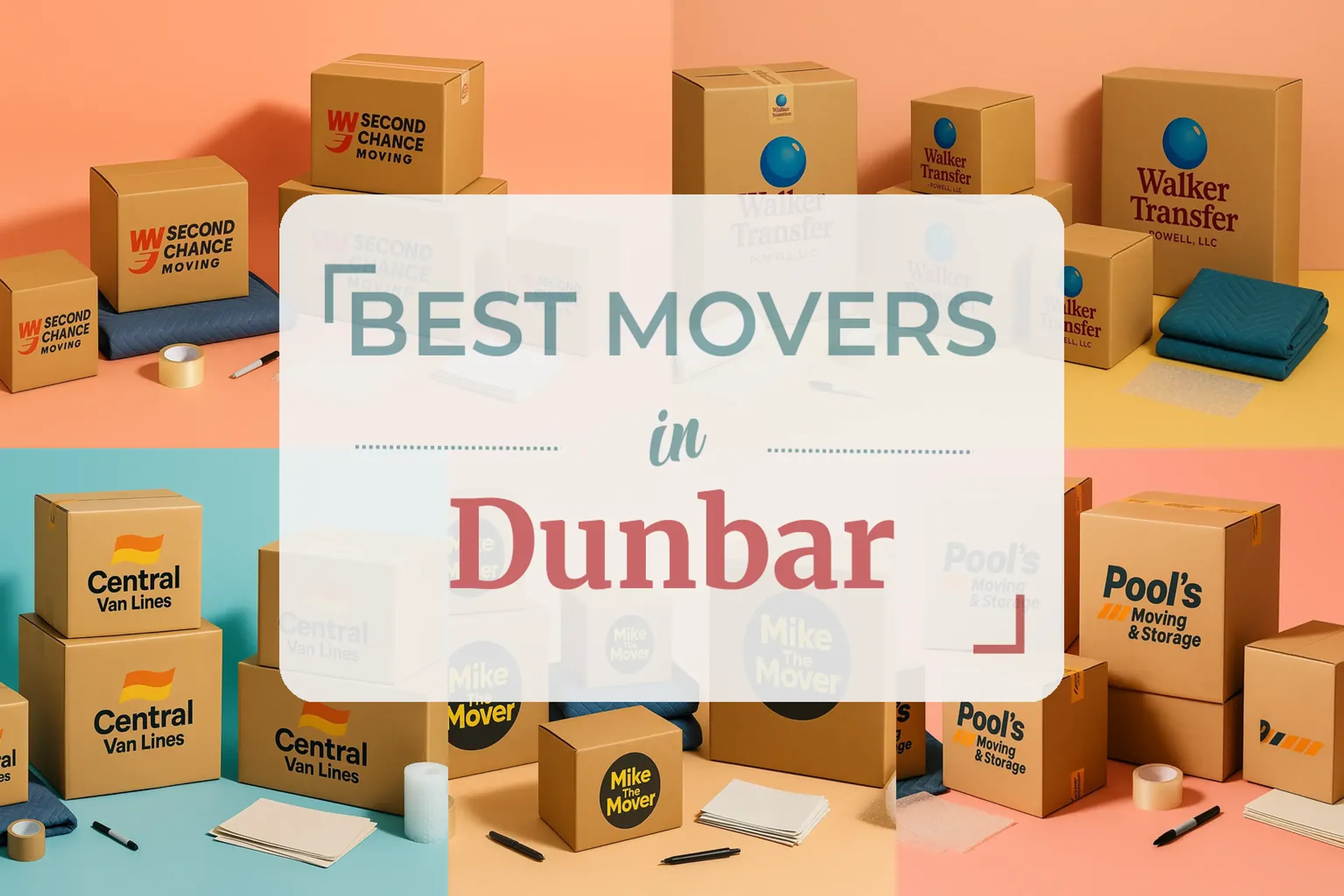 Side-by-side comparison of Dunbar moving companies