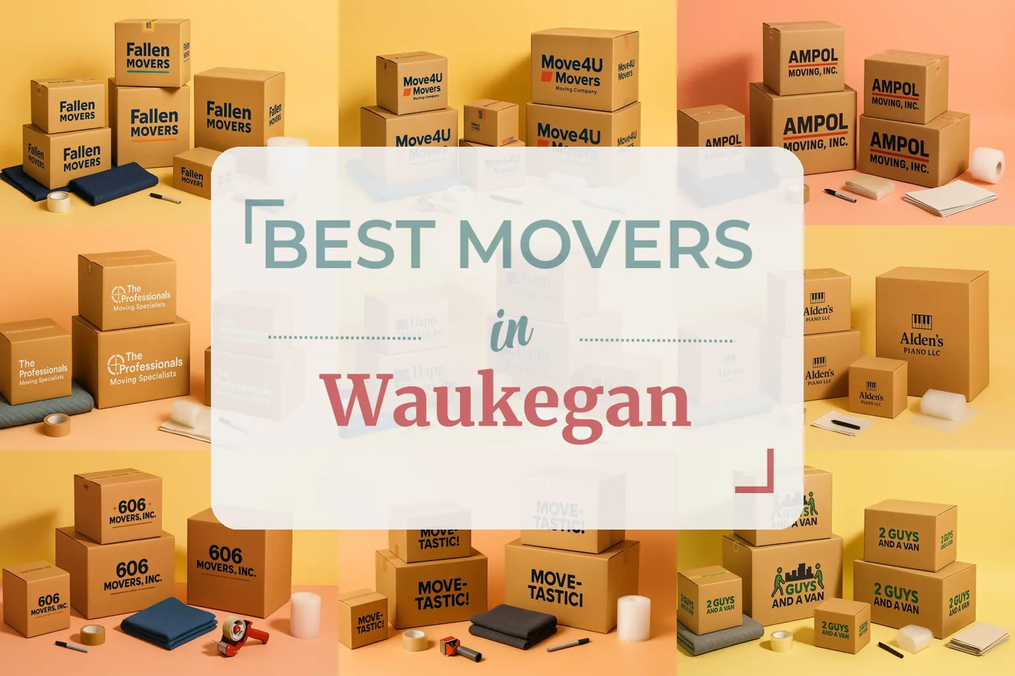 Side-by-side comparison of Waukegan moving companies