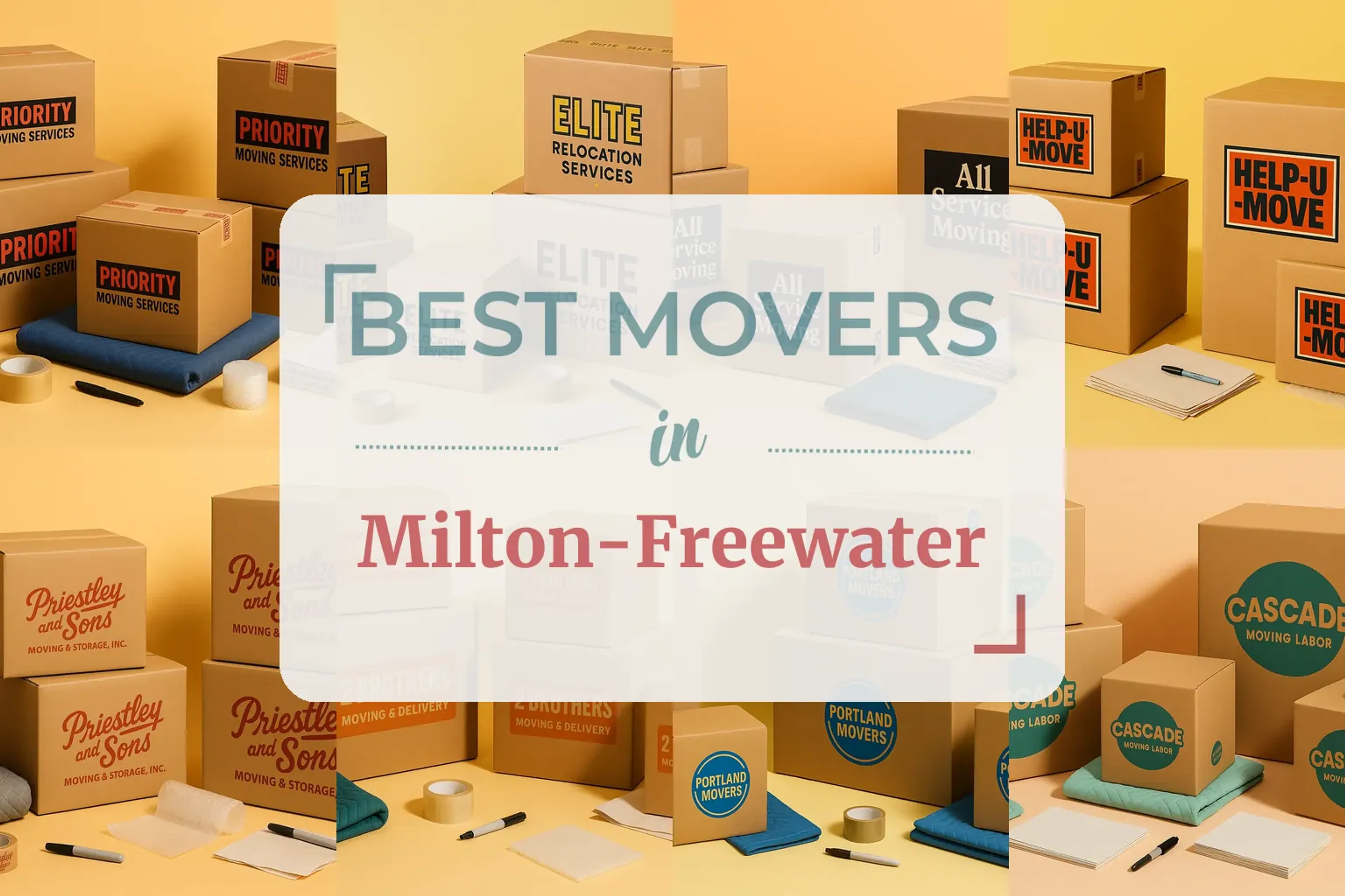 Side-by-side comparison of Milton-Freewater moving companies