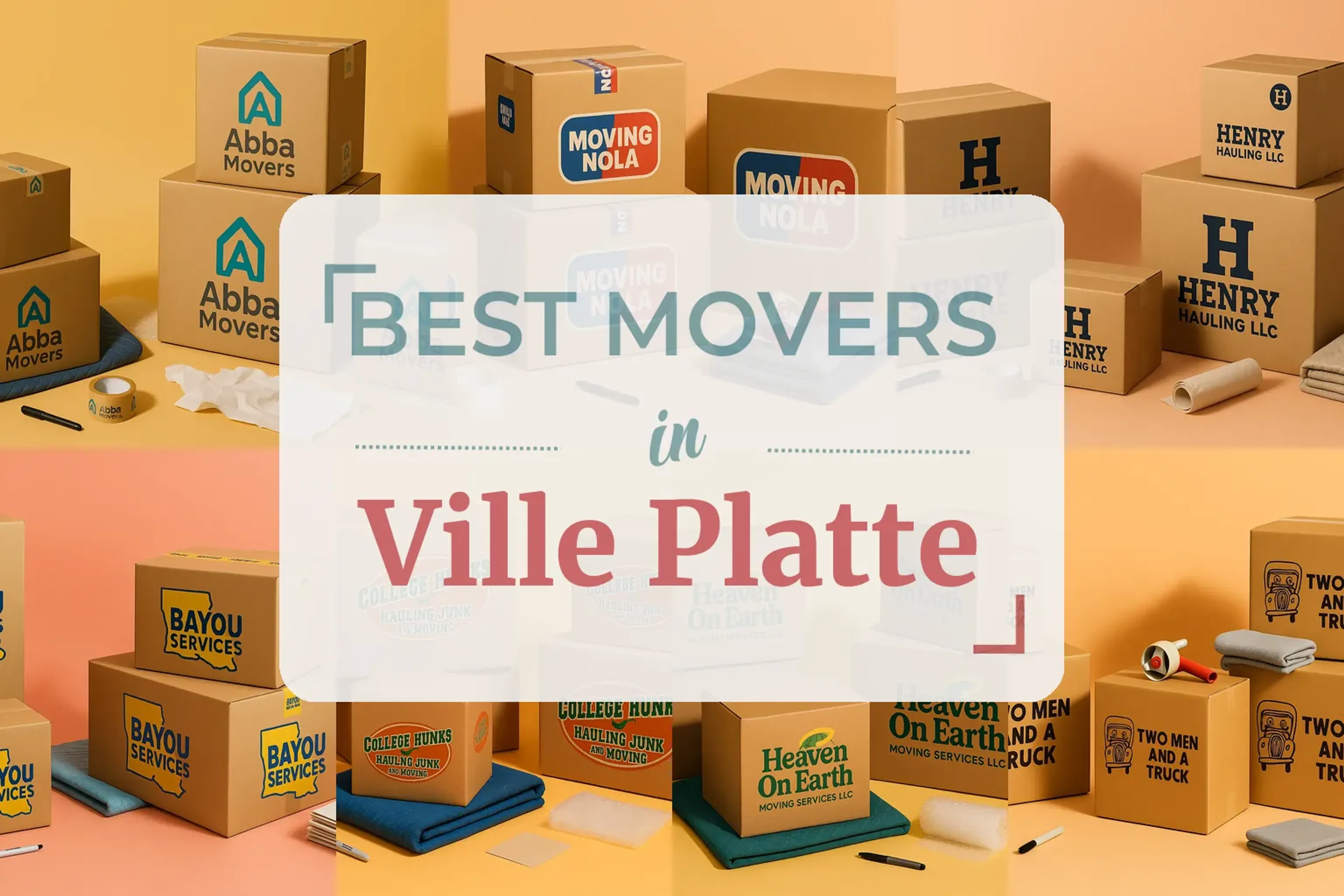 Side-by-side comparison of Ville Platte moving companies