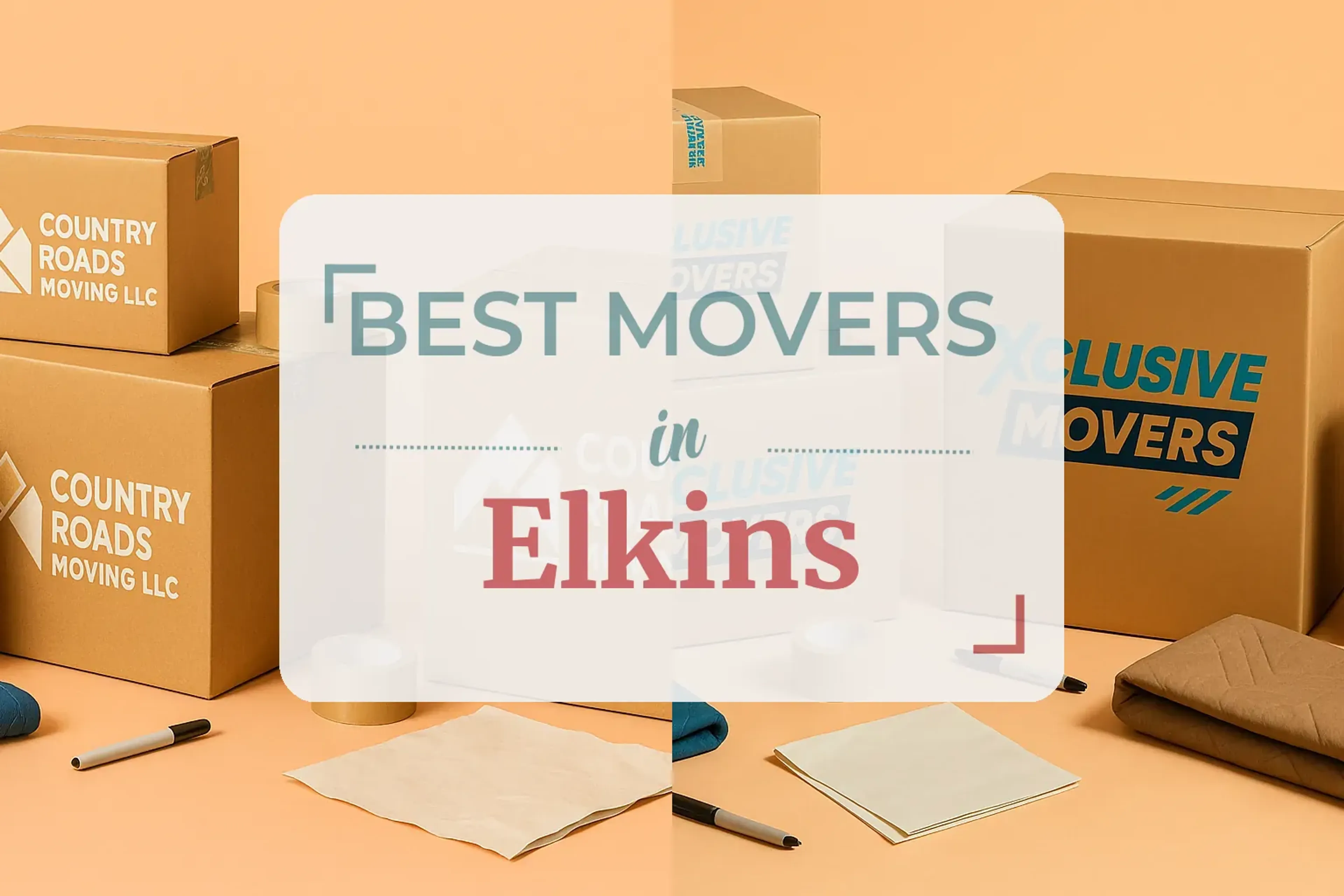 Side-by-side comparison of Elkins moving companies