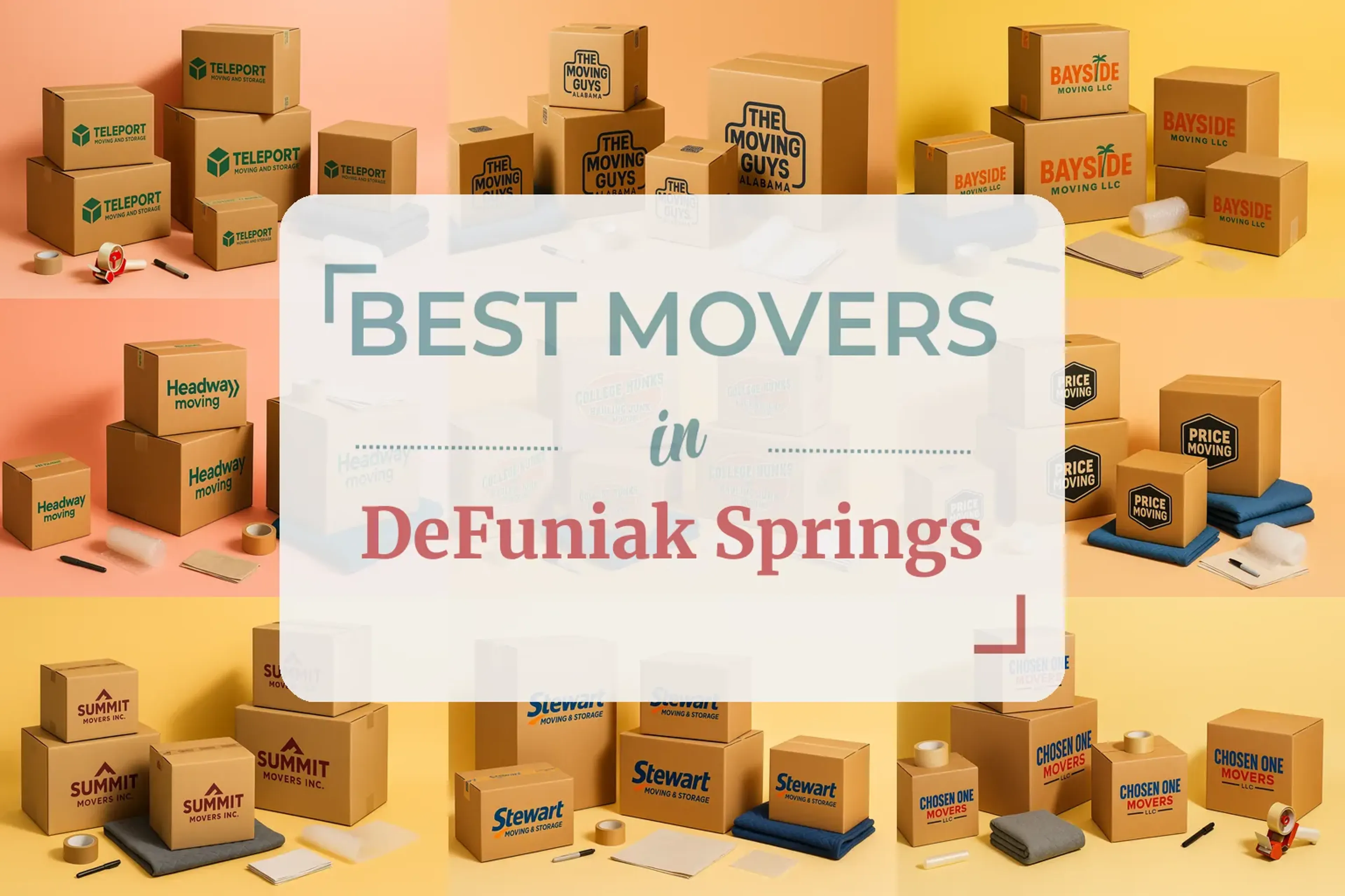 Side-by-side comparison of DeFuniak Springs moving companies
