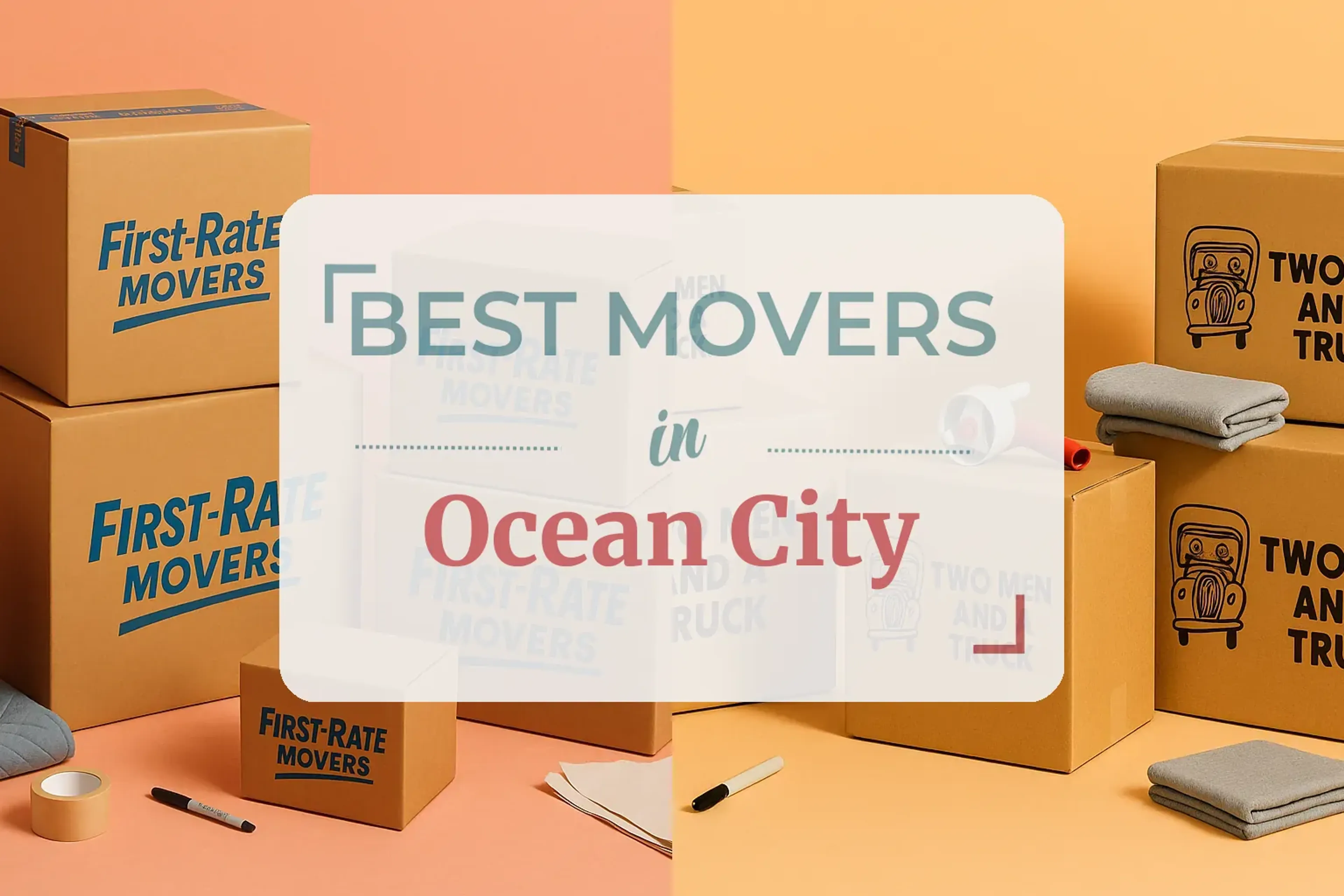 Side-by-side comparison of Ocean City moving companies