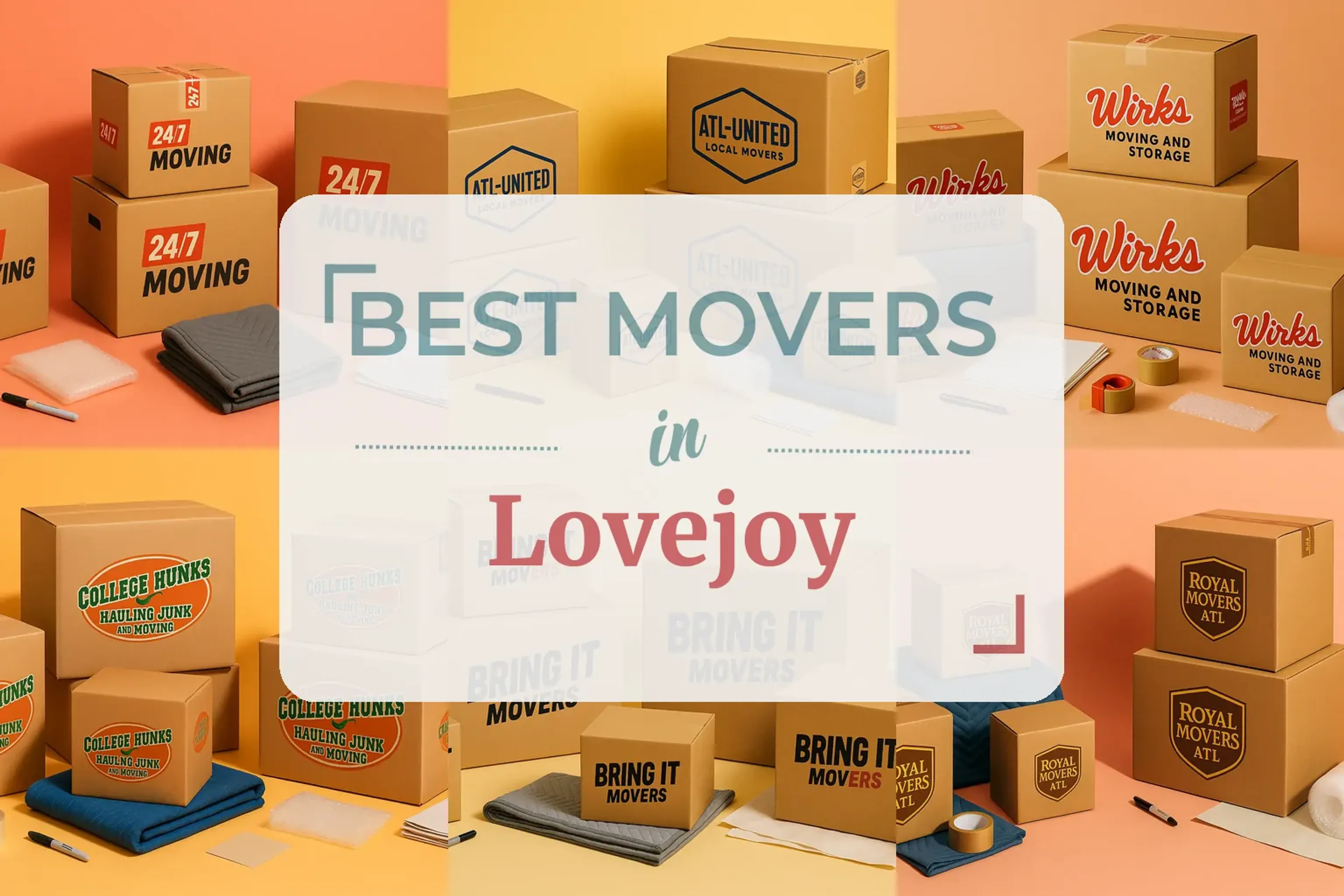 Side-by-side comparison of Lovejoy moving companies