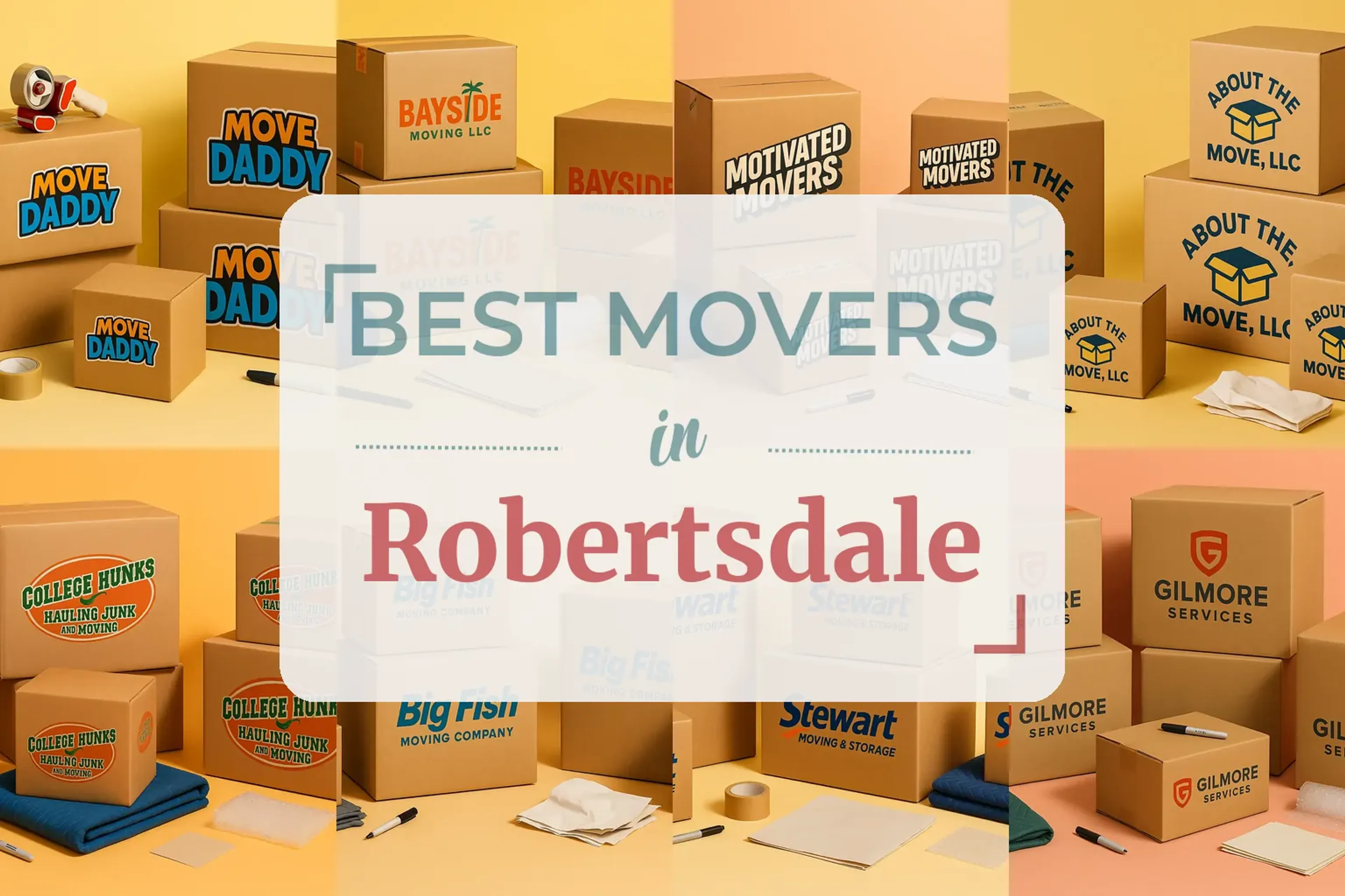 Side-by-side comparison of Robertsdale moving companies
