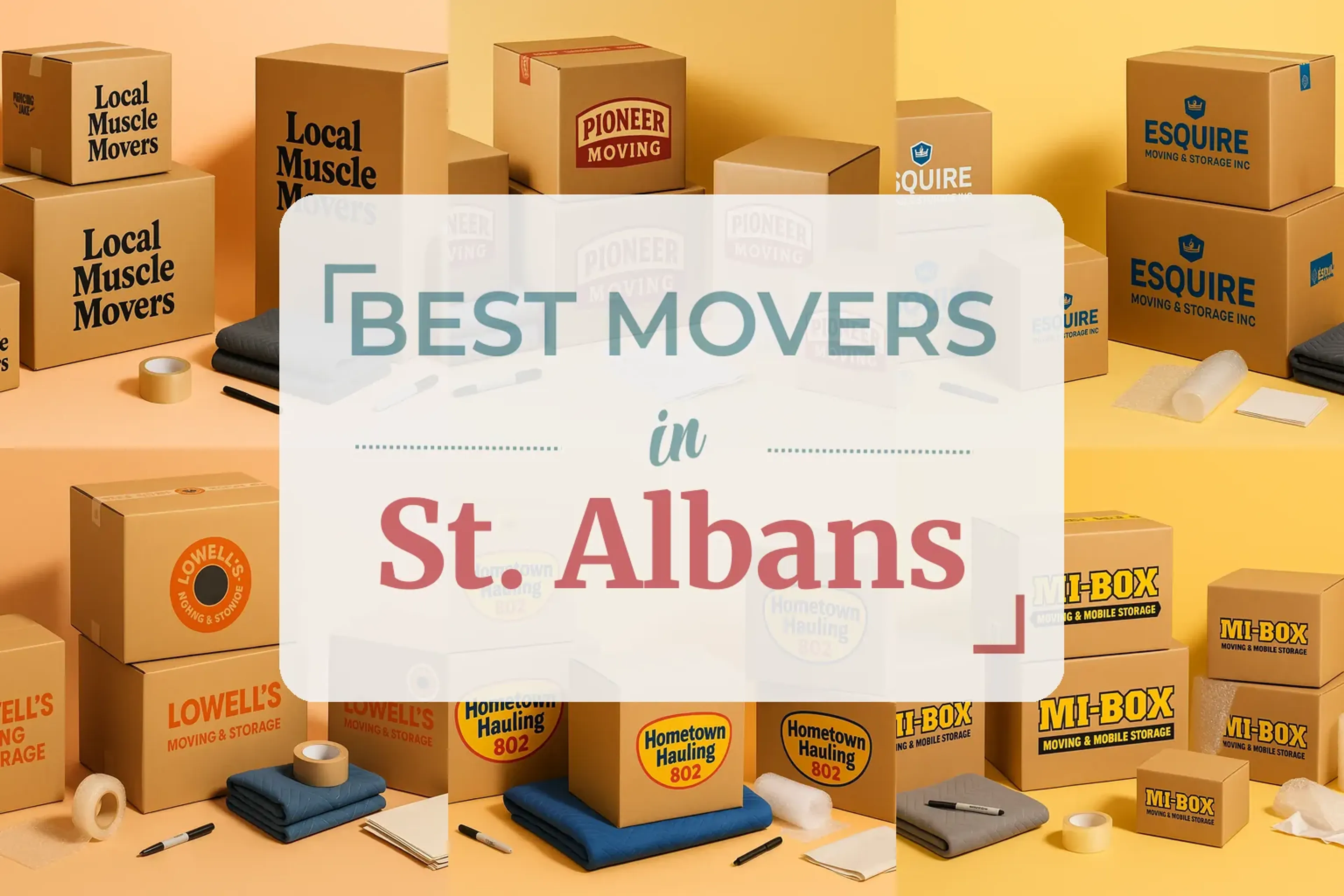 Side-by-side comparison of St. Albans moving companies