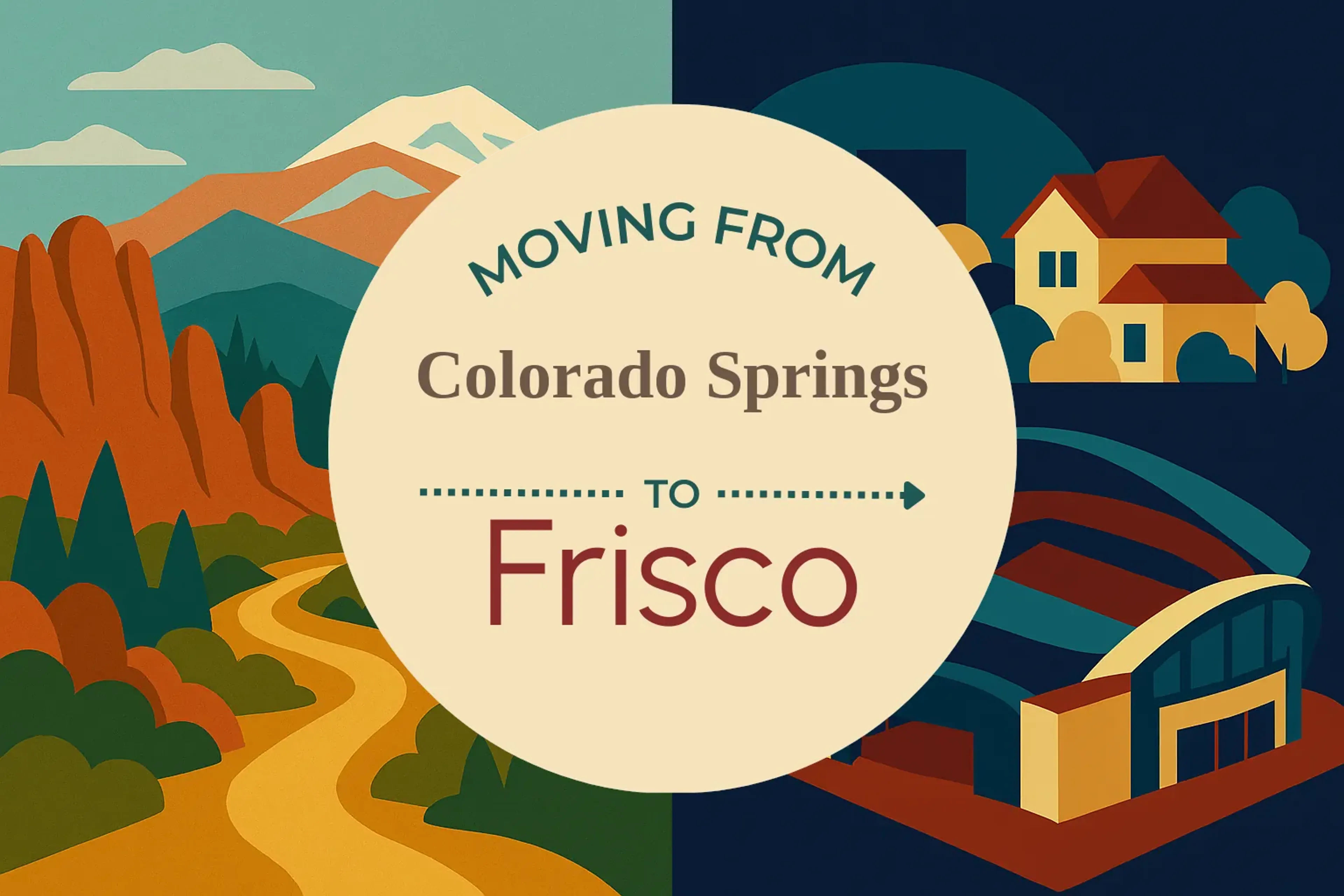 Side-by-side comparison of Colorado Springs to Frisco moving companies