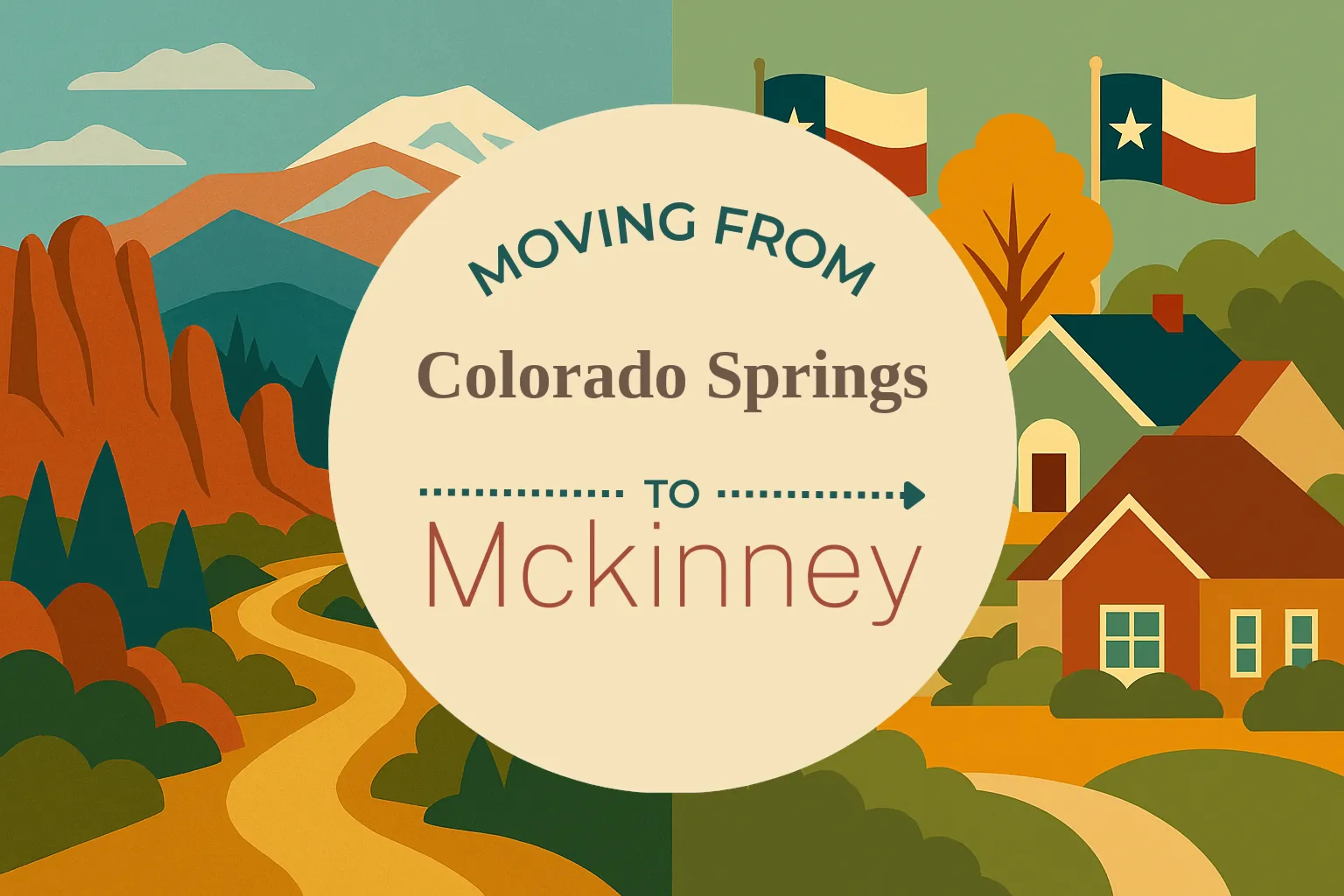 Side-by-side comparison of Colorado Springs to Mckinney moving companies