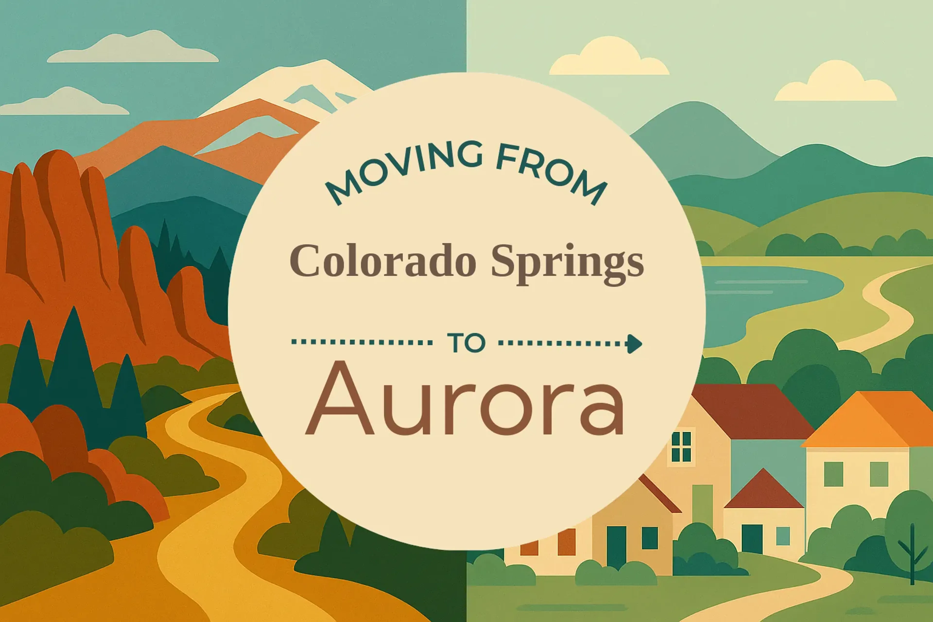 Side-by-side comparison of Colorado Springs to Aurora moving companies