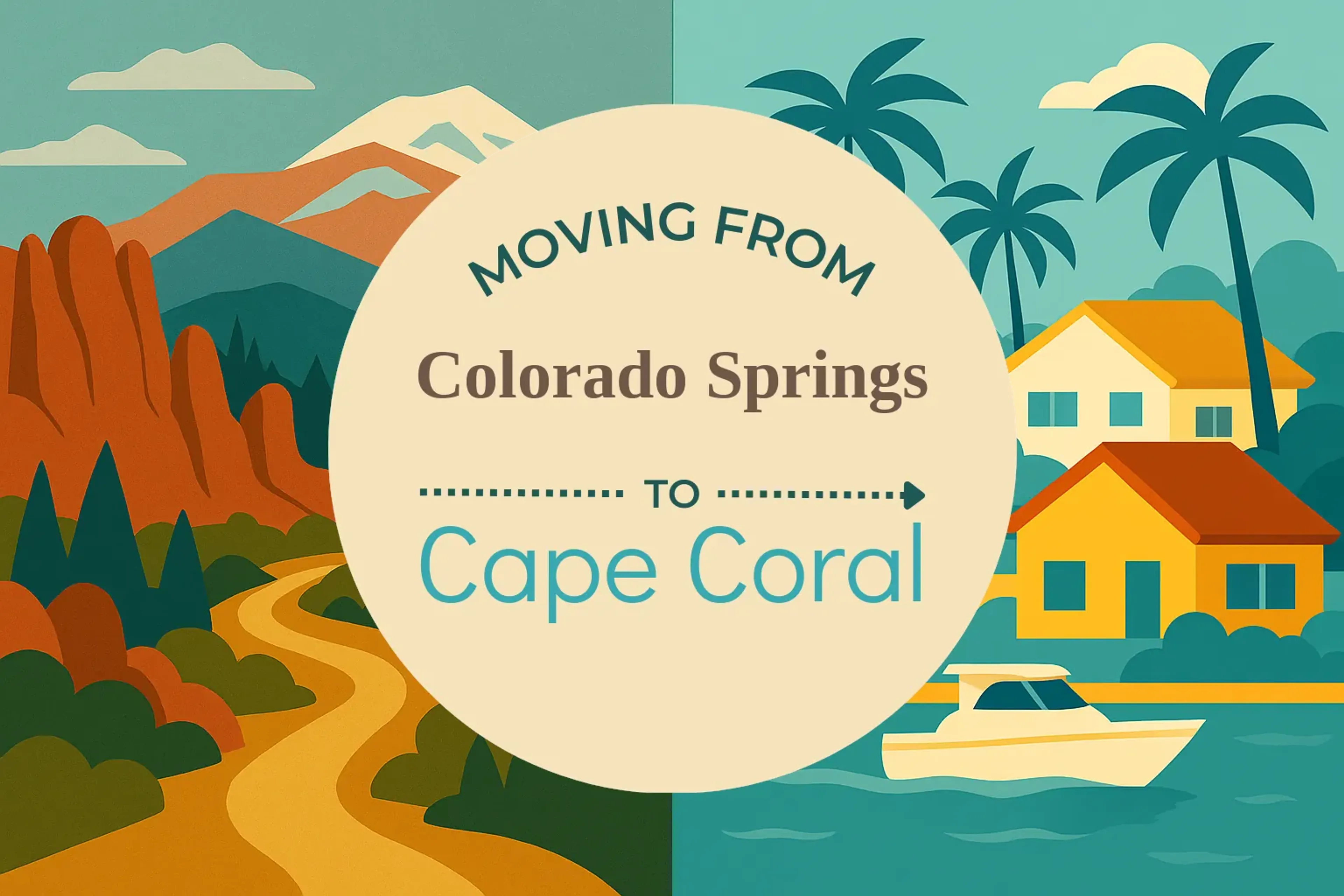 Side-by-side comparison of Colorado Springs to Cape Coral moving companies