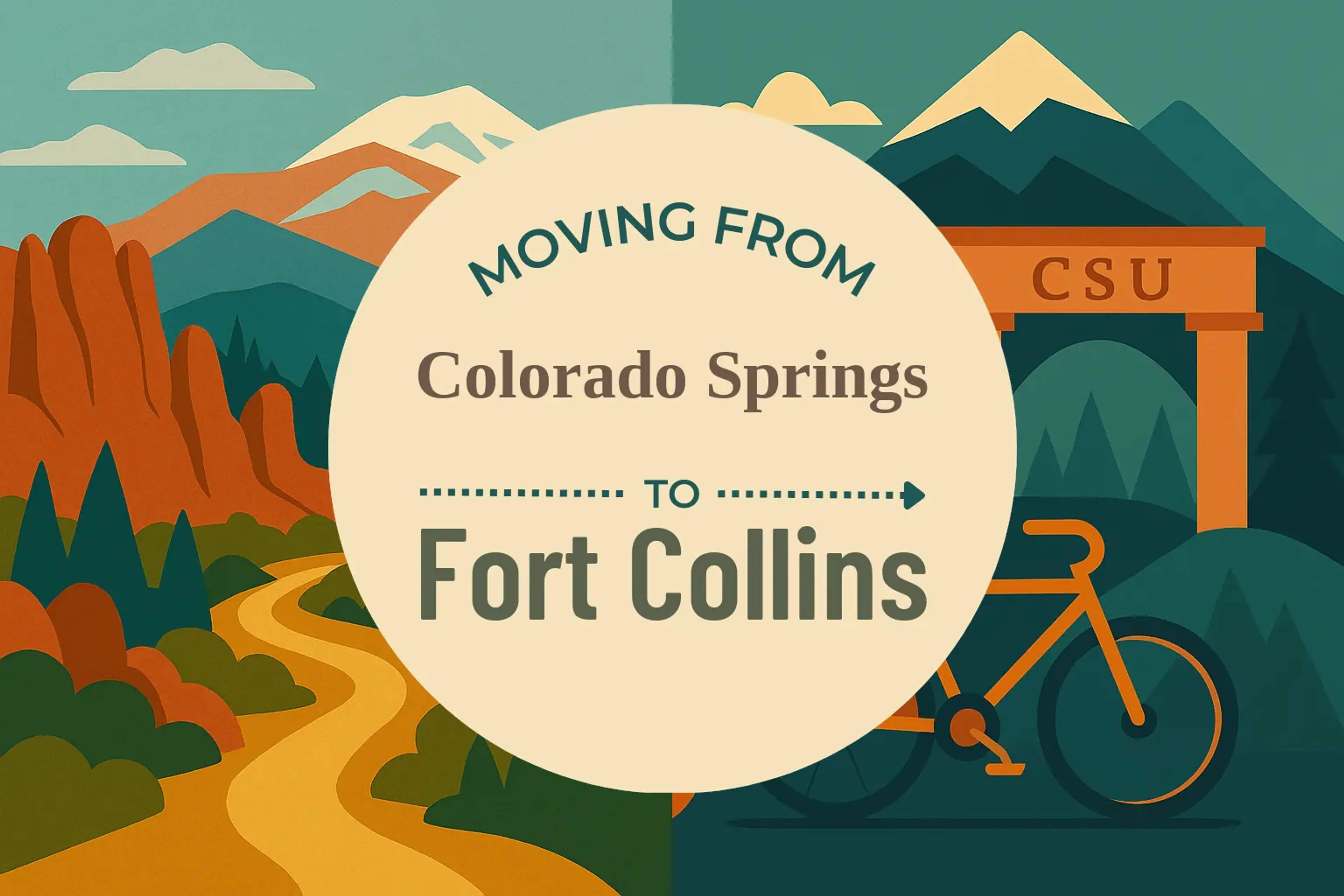 Side-by-side comparison of Colorado Springs to Fort Collins moving companies