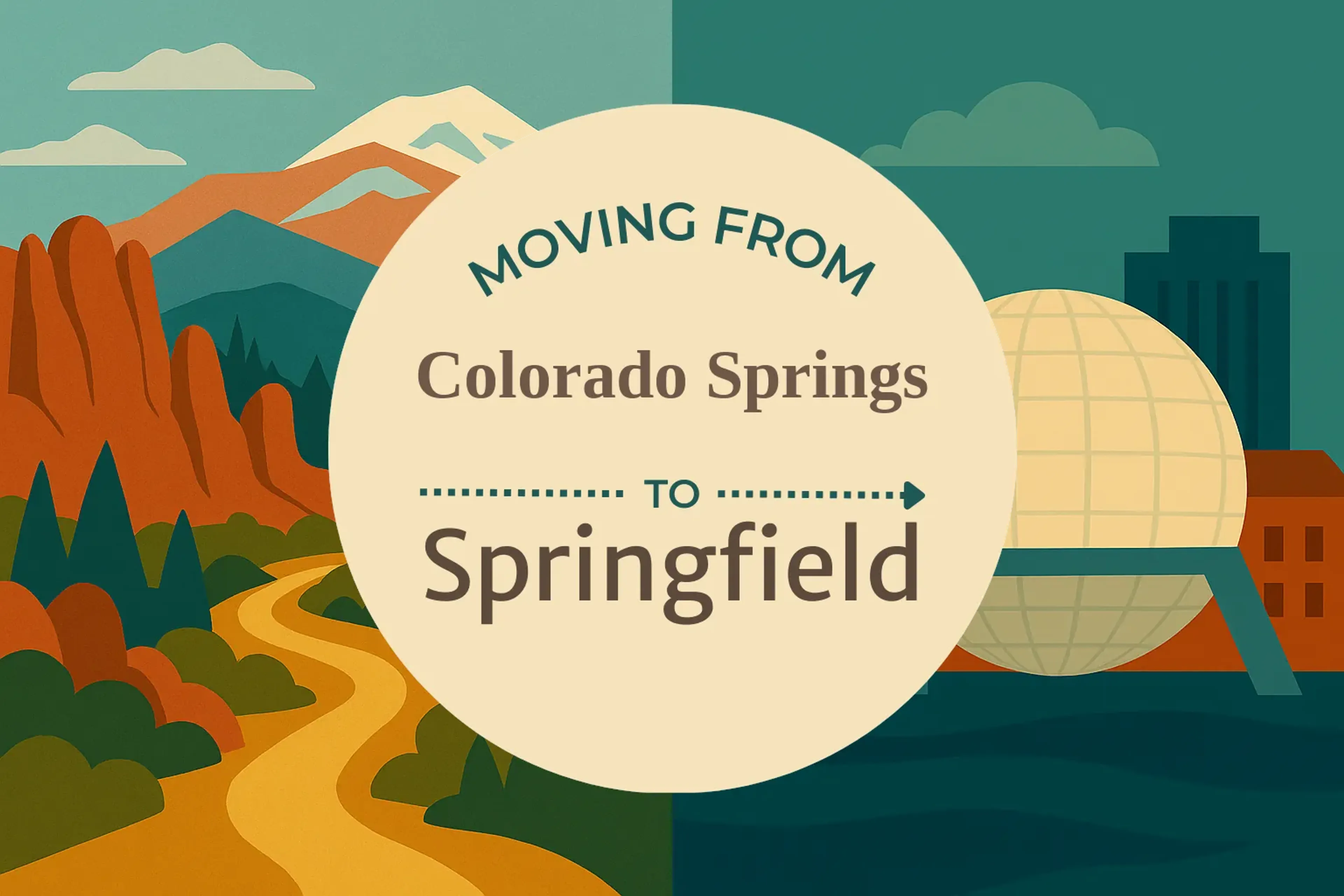 Side-by-side comparison of Colorado Springs to Springfield moving companies