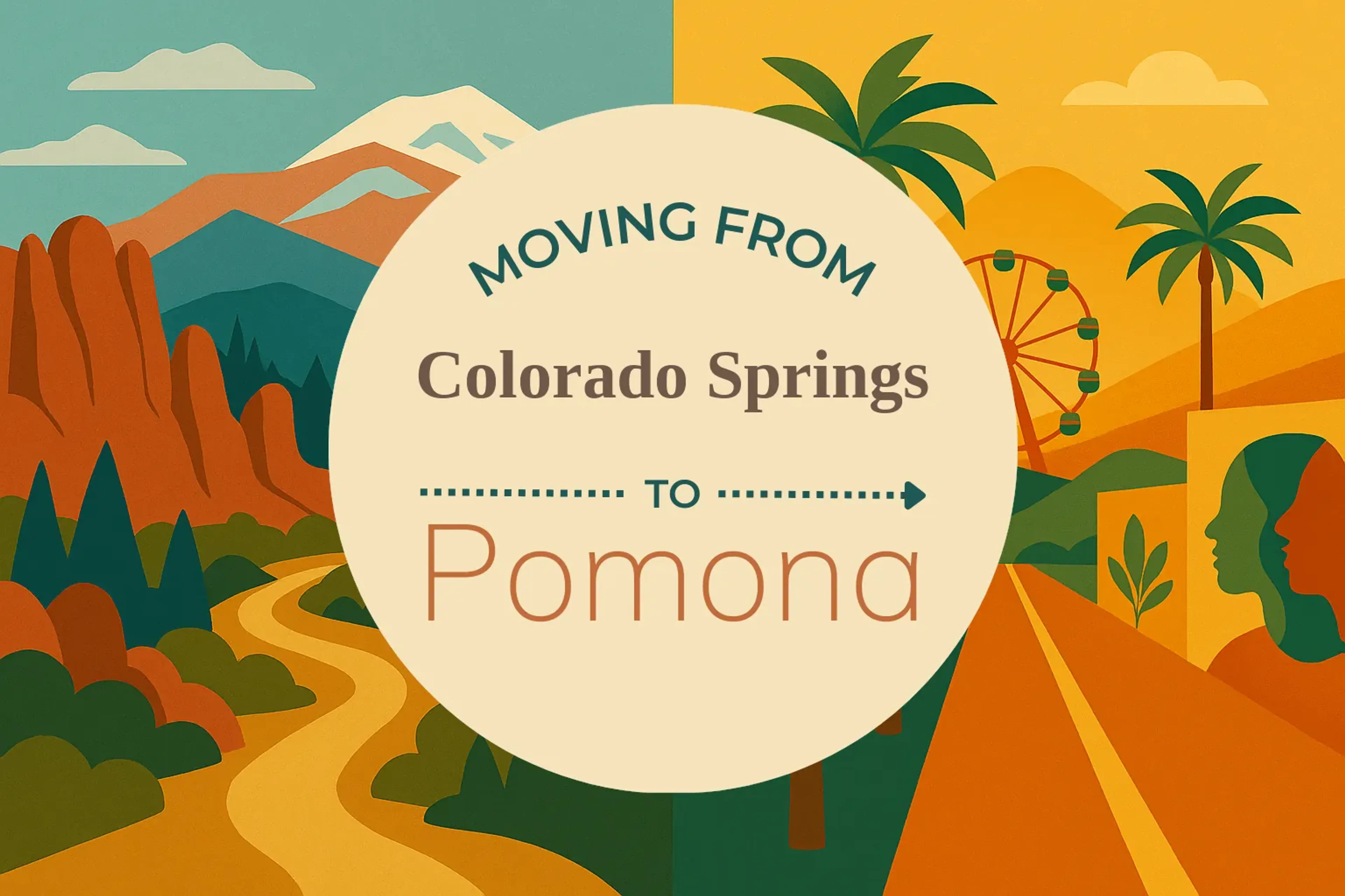 Side-by-side comparison of Colorado Springs to Pomona moving companies