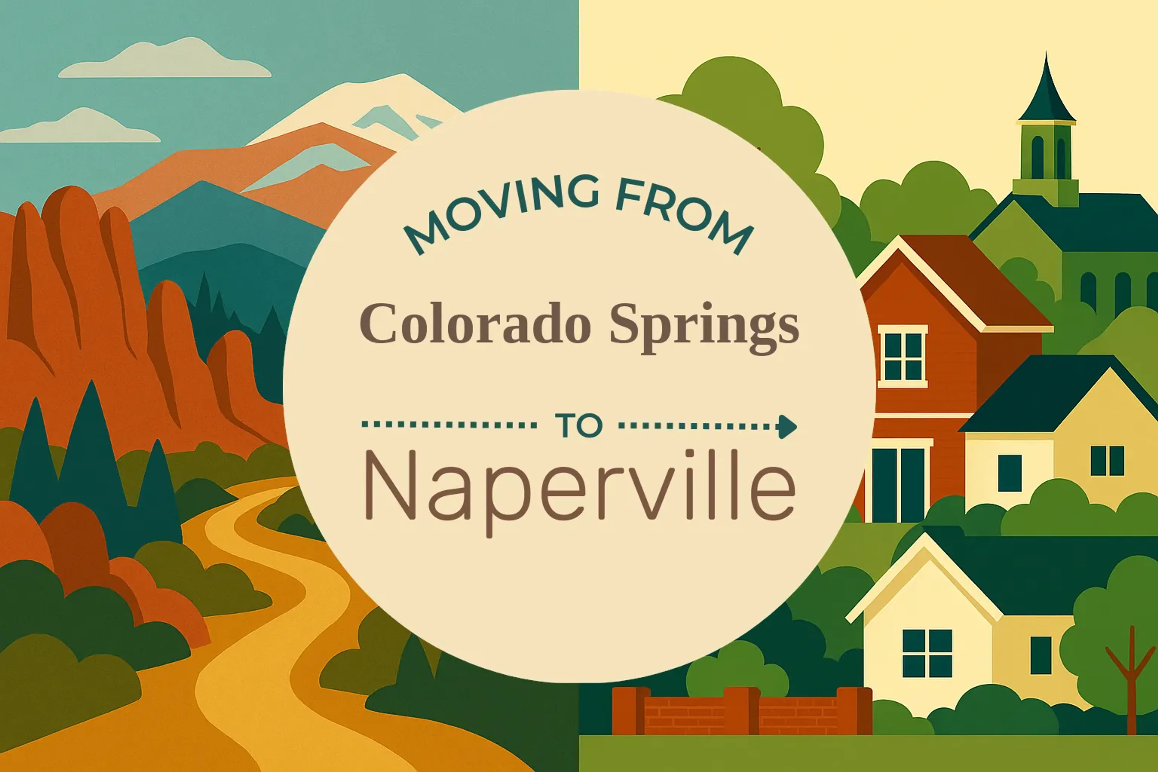 Side-by-side comparison of Colorado Springs to Naperville moving companies