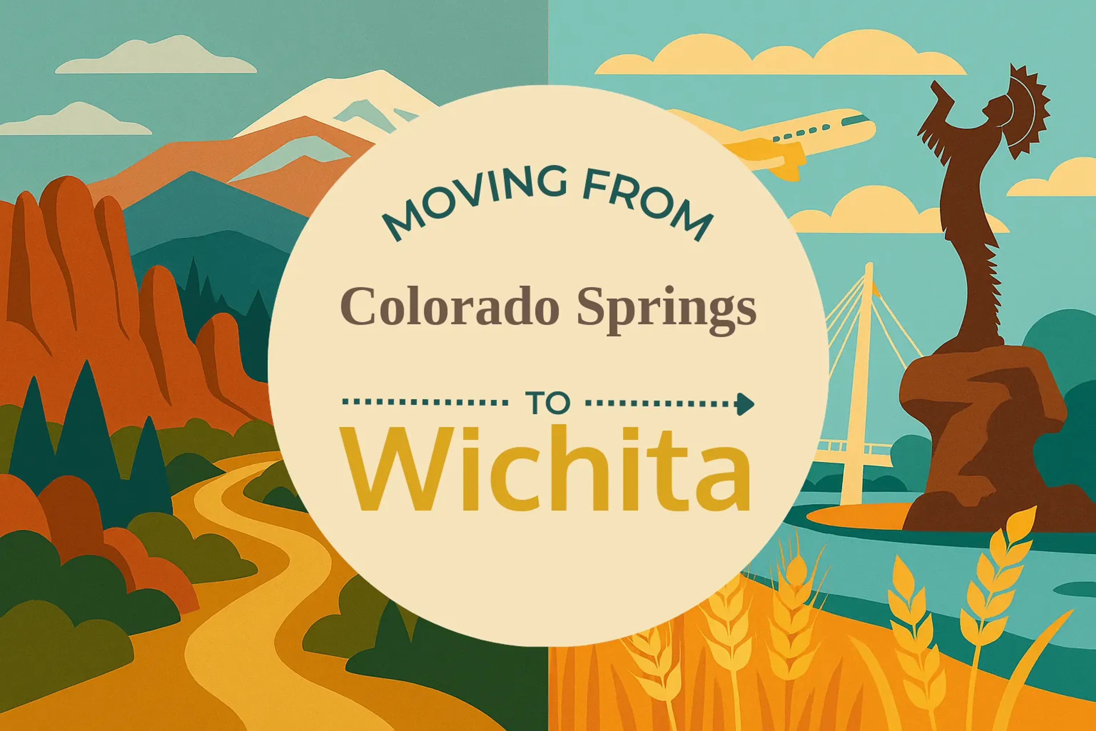 Side-by-side comparison of Colorado Springs to Wichita moving companies
