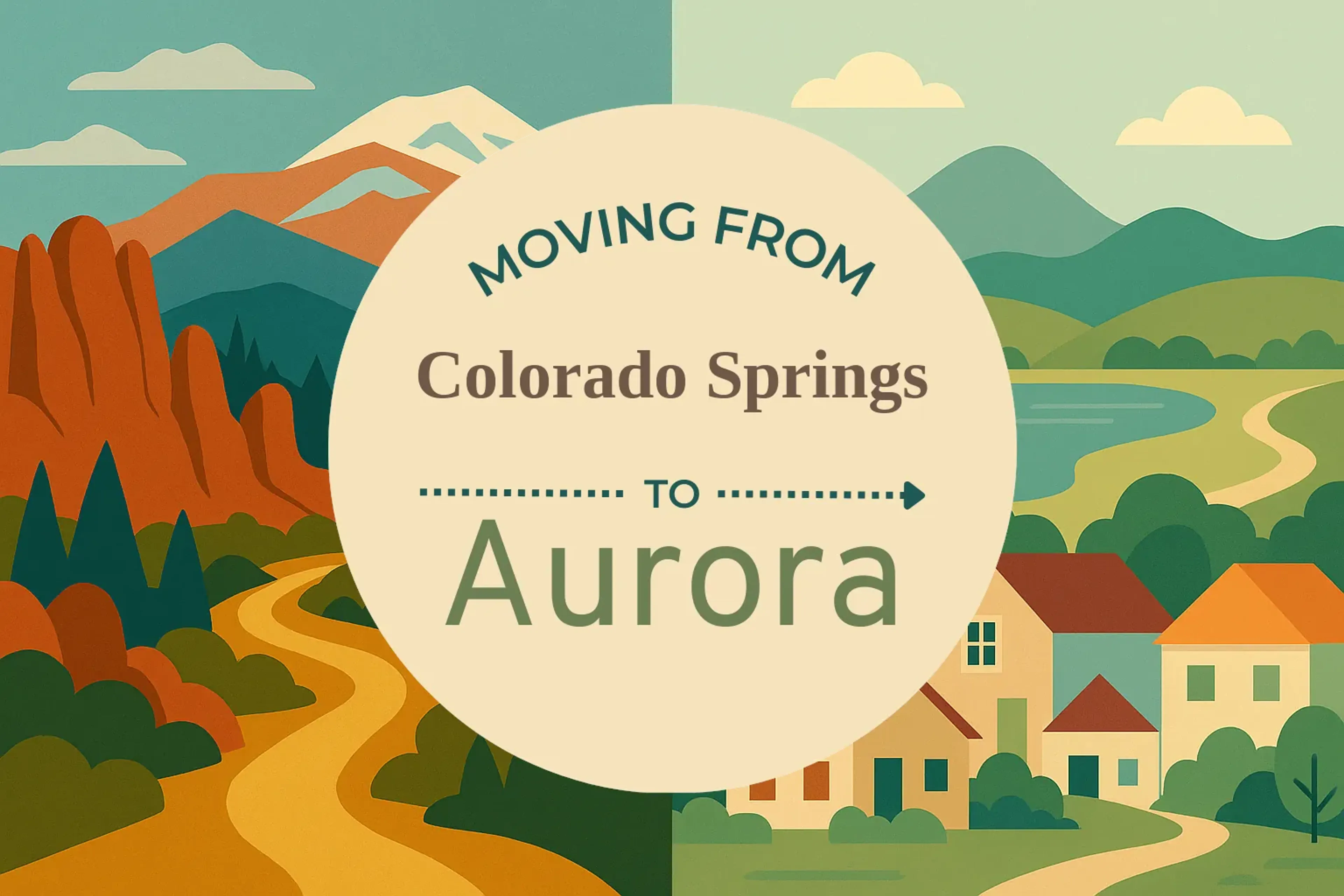 Side-by-side comparison of Colorado Springs to Aurora moving companies